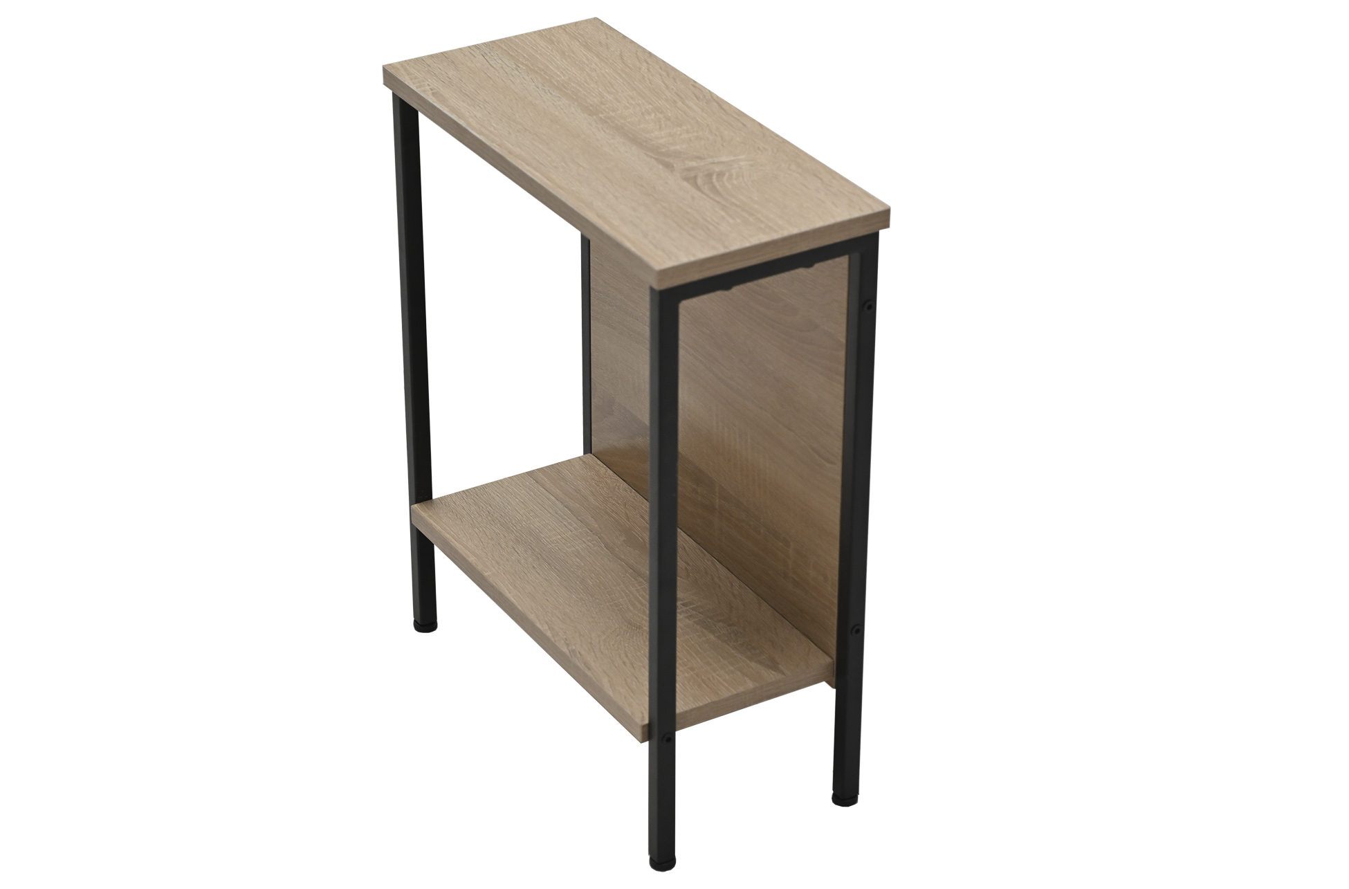 MESA RINCON / SOFÁ DECK 40 x 18 CM OAK / NEGRO - Imagen 2