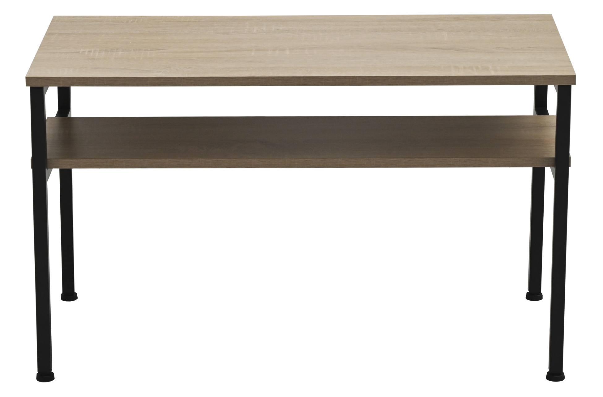 MESA CENTRO DECK 80 x 40 CM OAK / NEGRO - Imagen 3