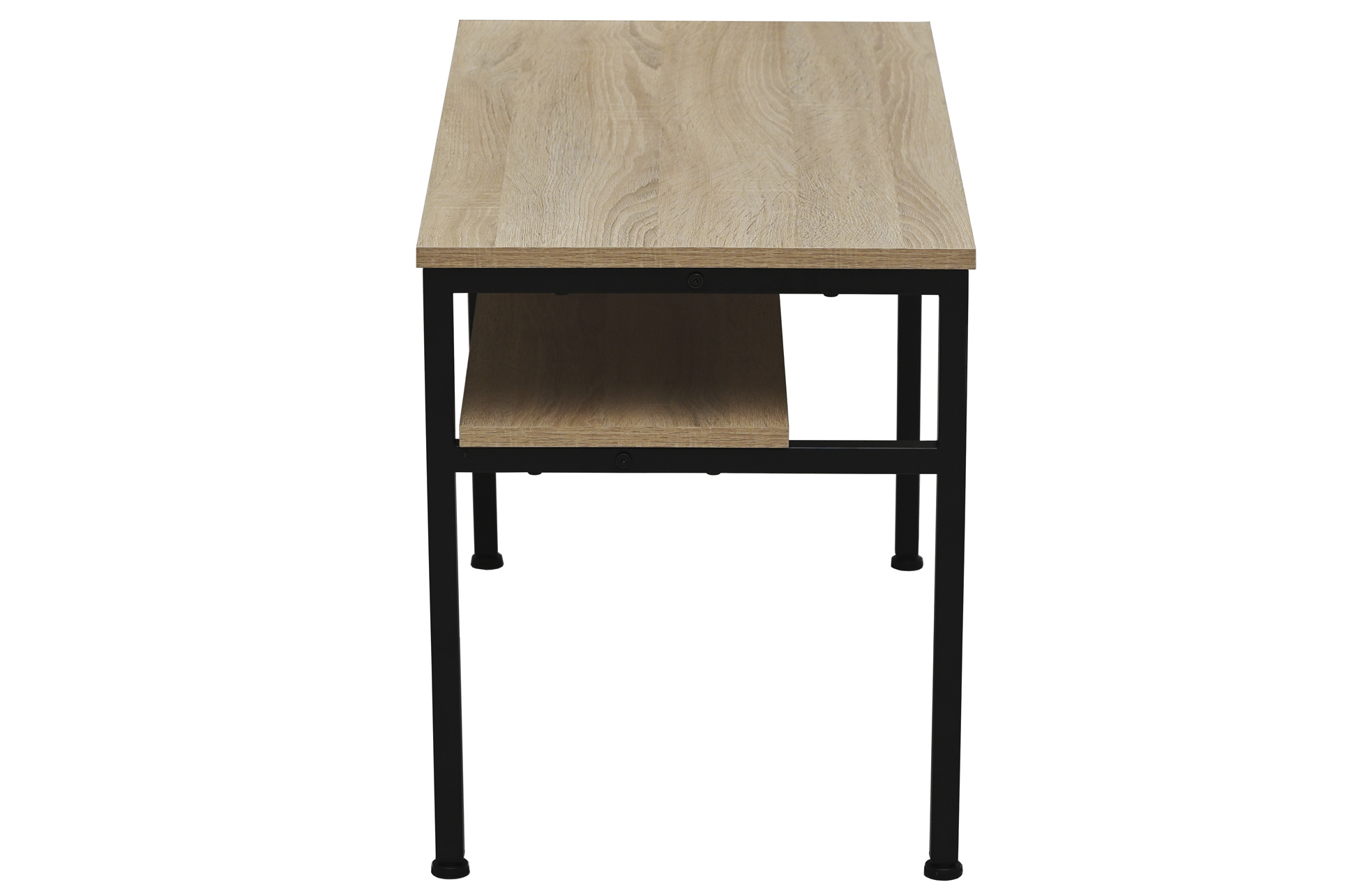 MESA CENTRO DECK 80 x 40 CM OAK / NEGRO - Imagen 4