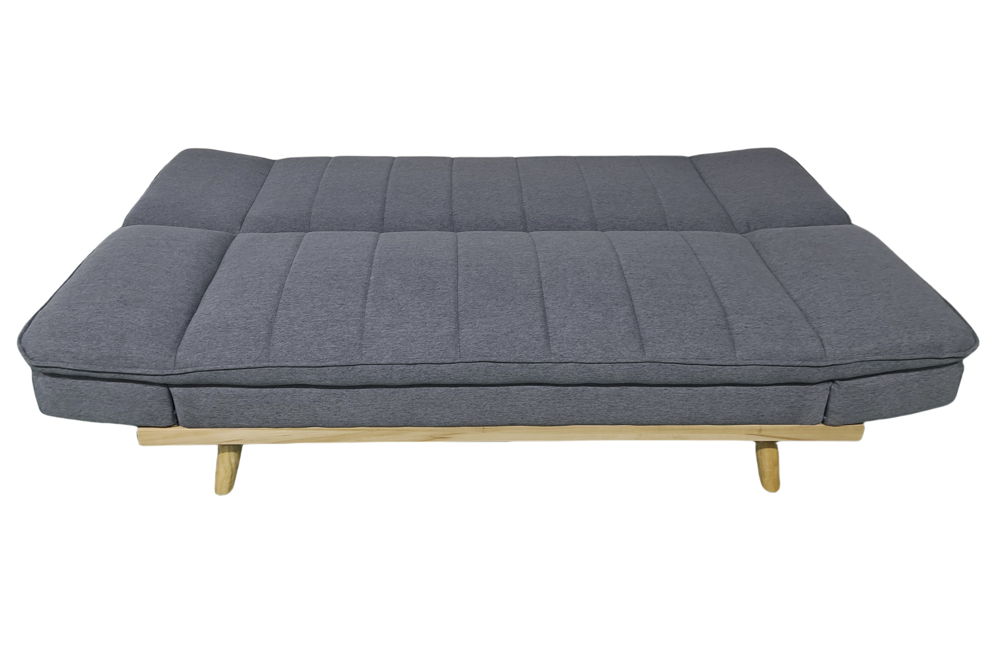 SOFA CAMA LOUNGE XL 114 x 189 CM TEJIDO GRIS - Imagen 7