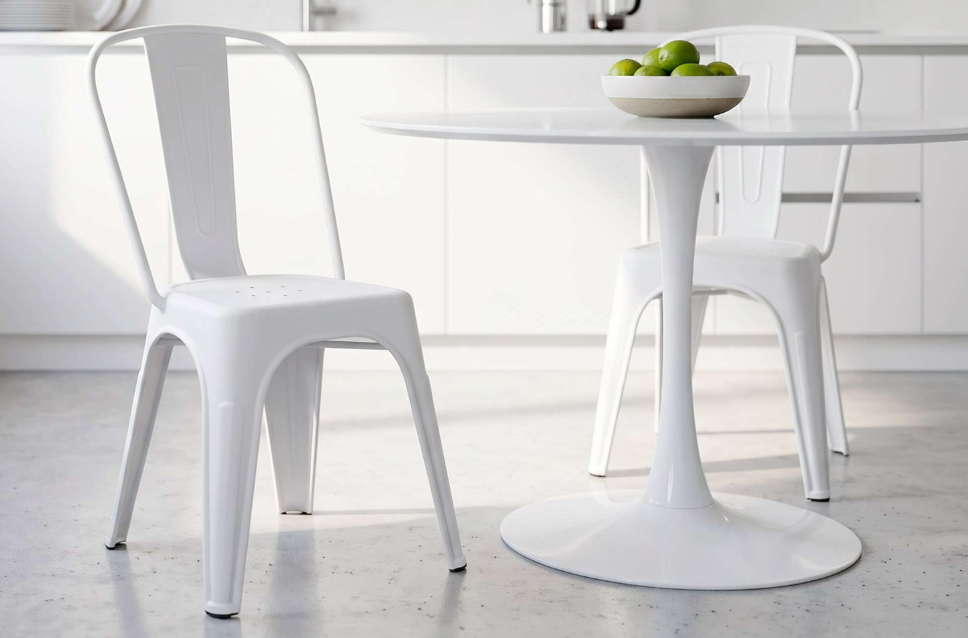 SILLA COMEDOR / COCINA TOLIX PP BLANCO
