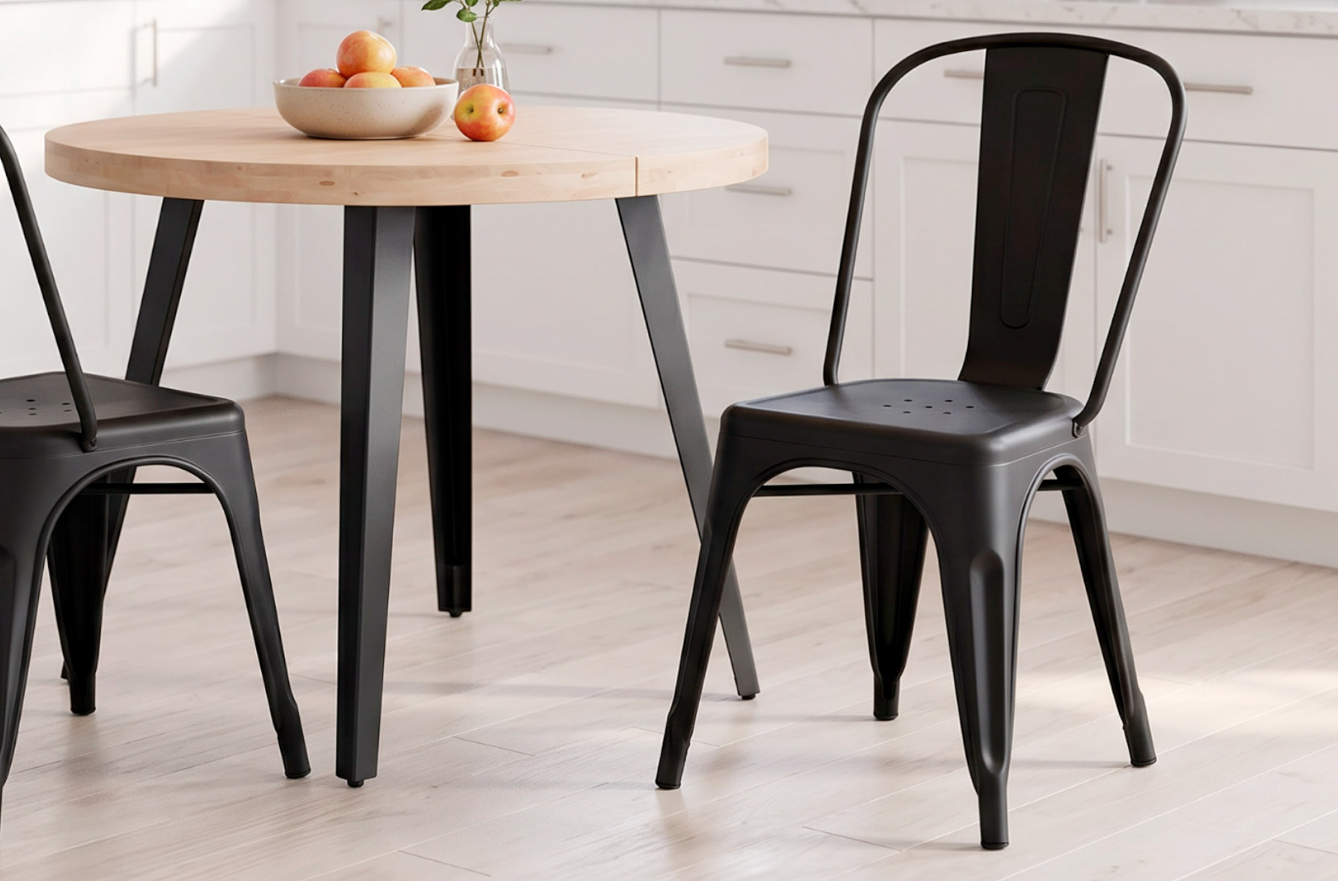 SILLA COMEDOR / COCINA TOLIX PP NEGRO