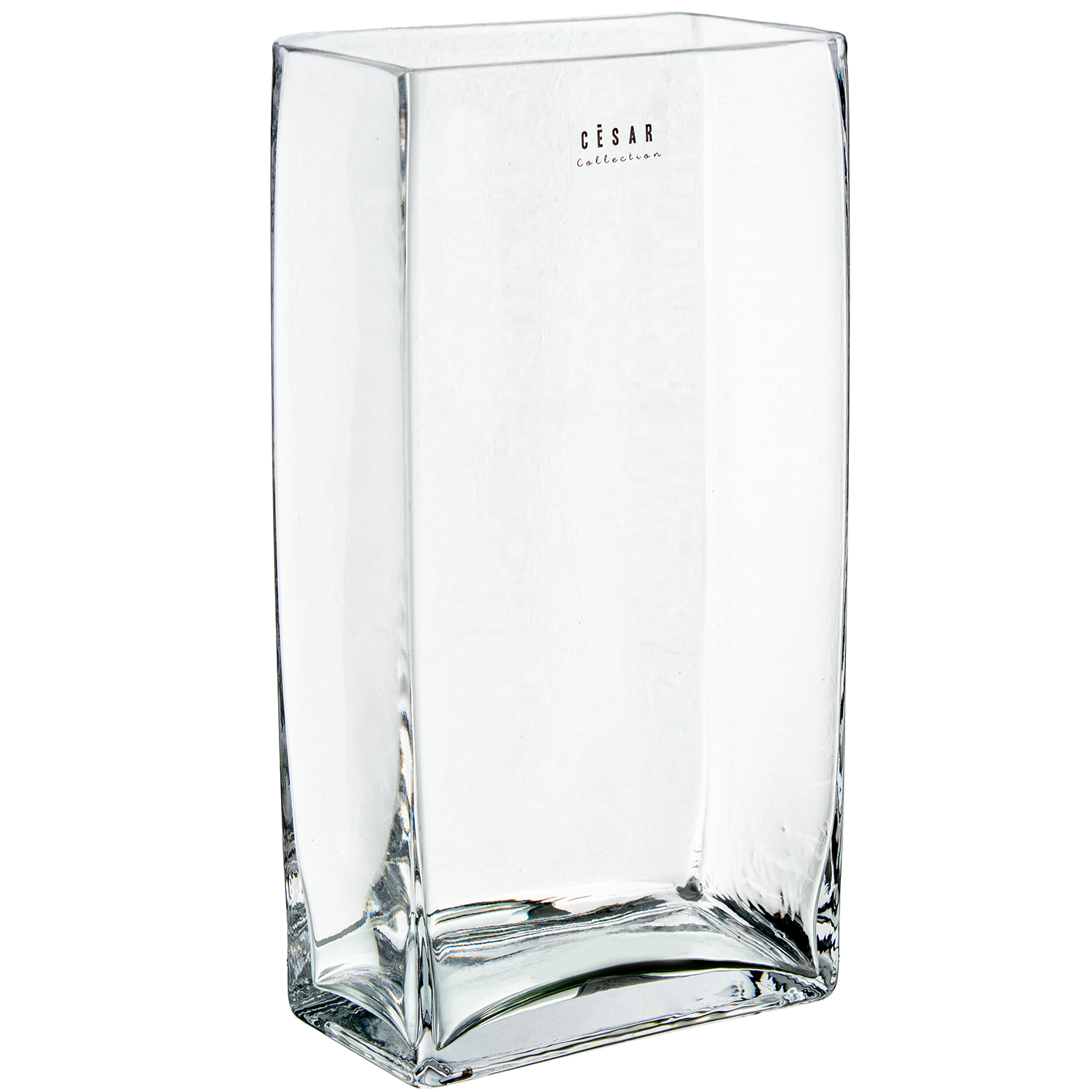 JARRÓN CRISTAL TRANSPARENTE