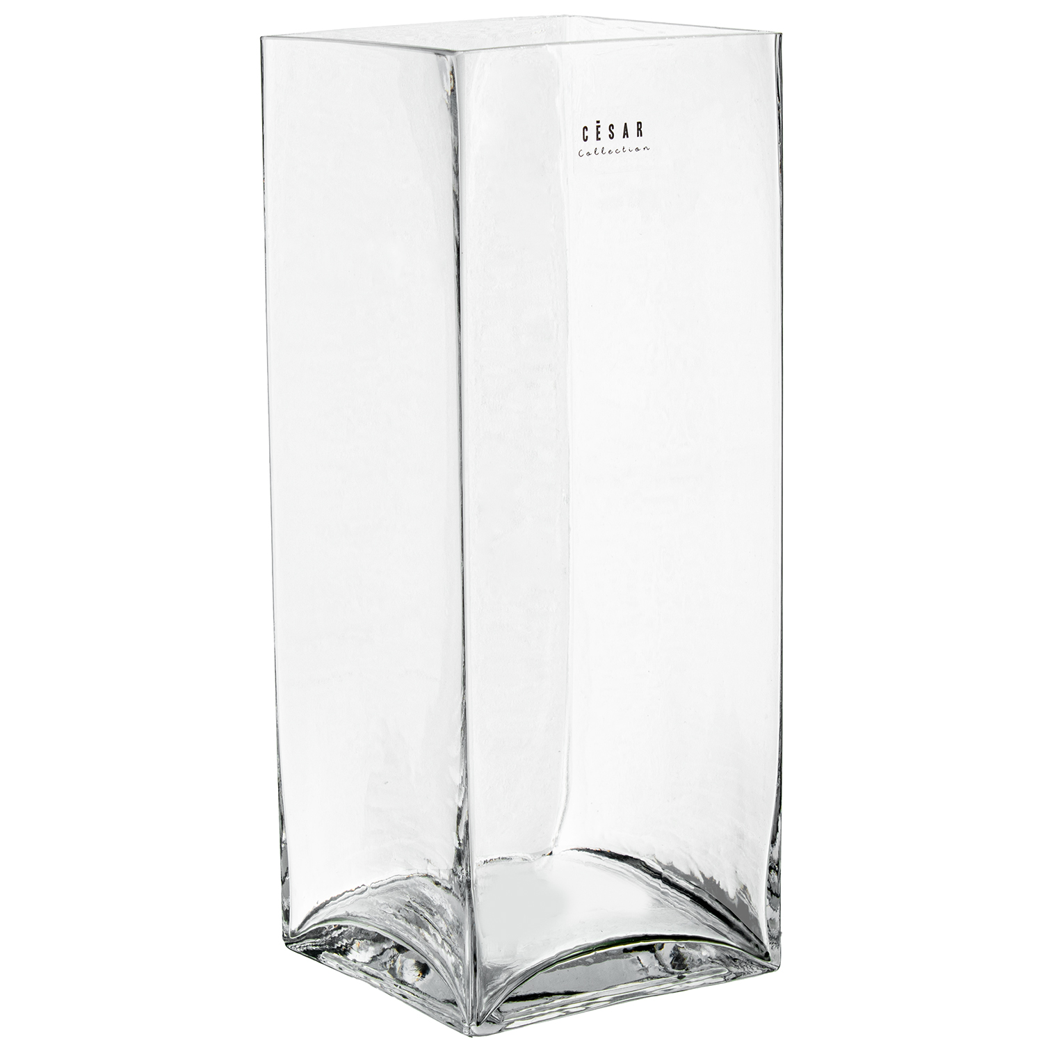 JARRÓN CRISTAL TRANSPARENTE