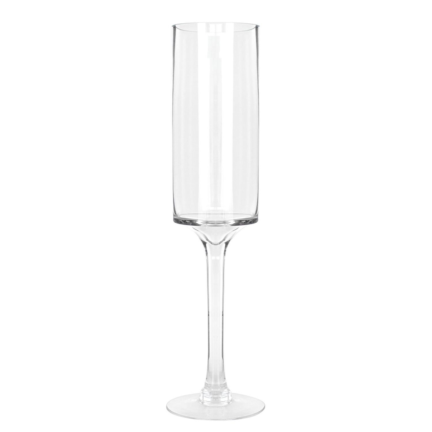 JARRÓN CRISTAL TRANSPARENTE C/APA