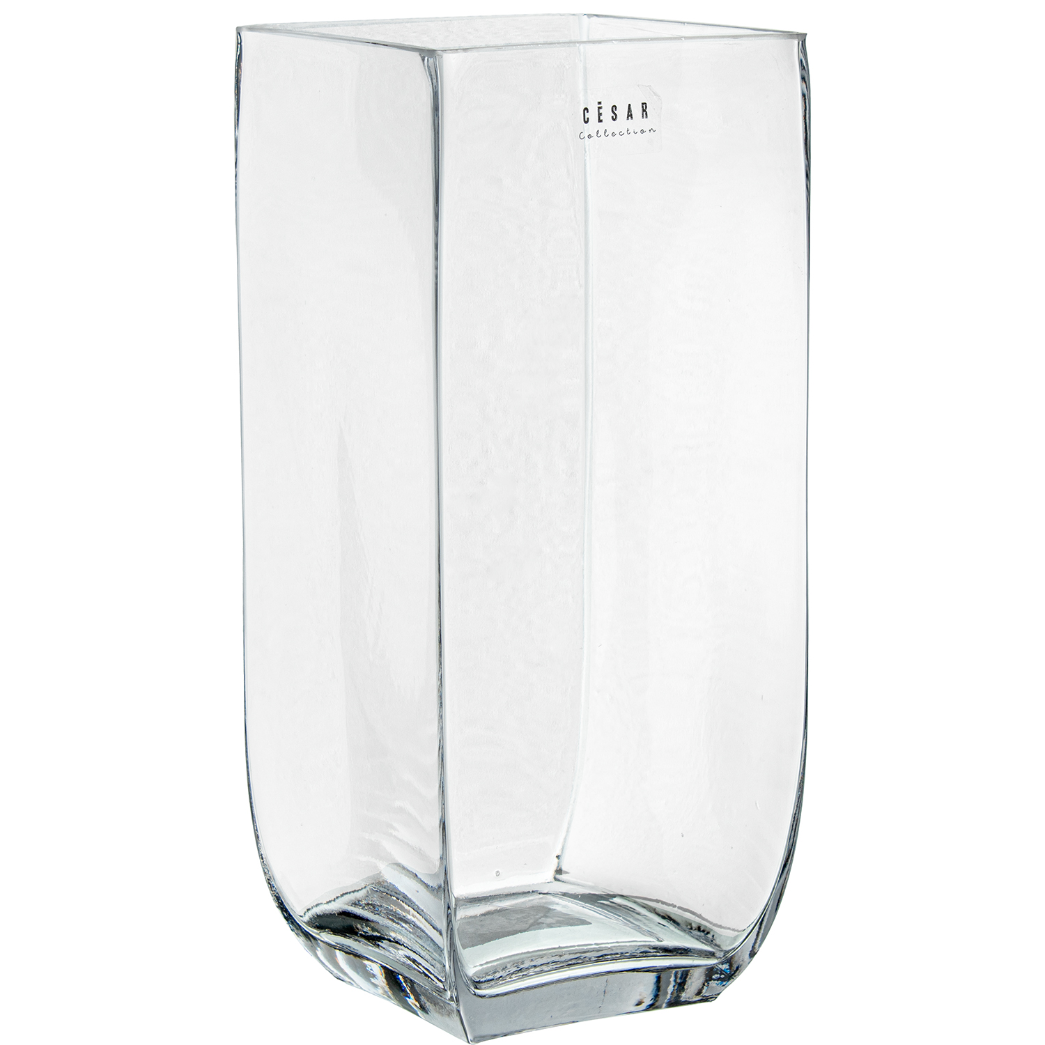 JARRÓN CRISTAL TRANSPARENTE