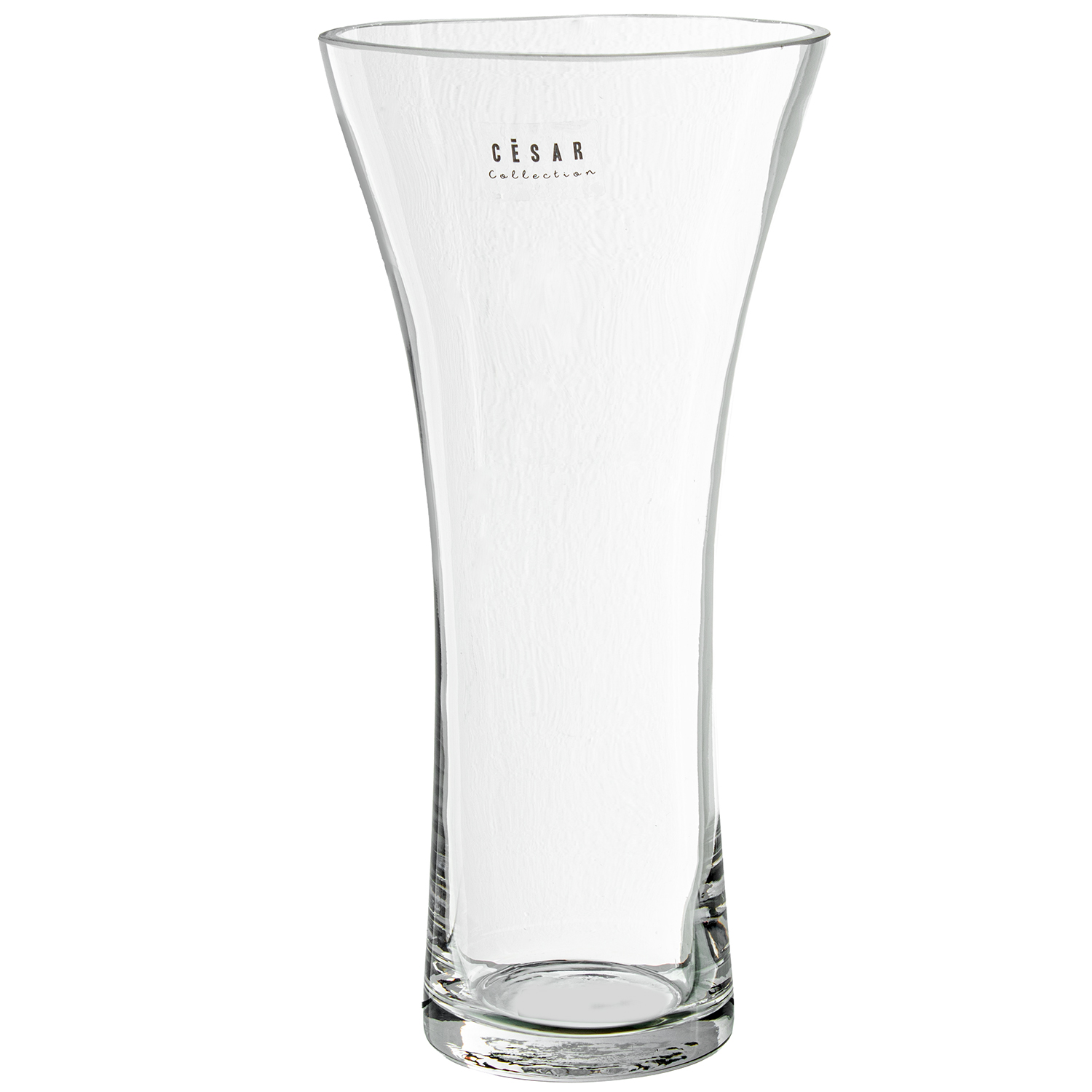 JARRÓN CRISTAL TRANSPARENTE