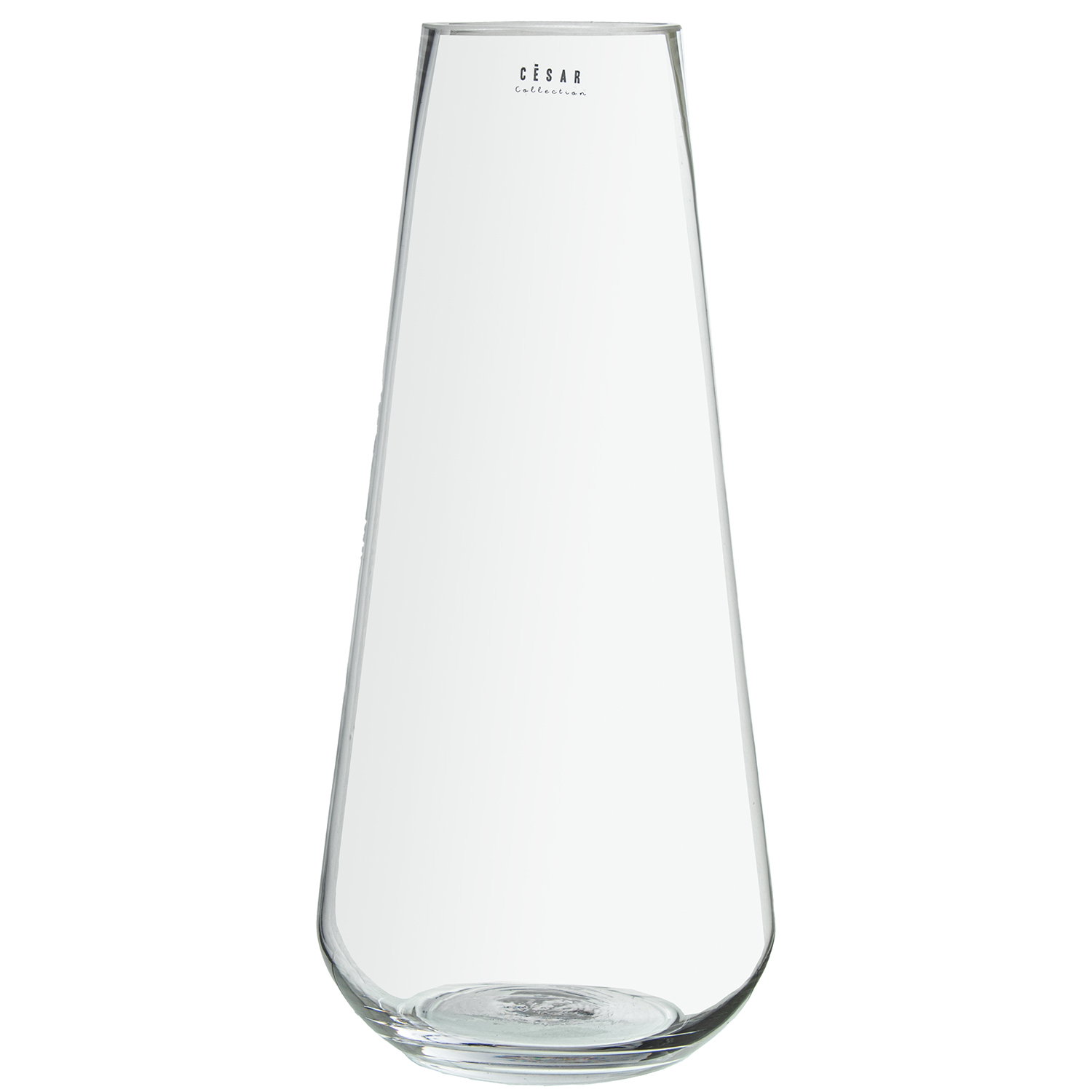 JARRÓN CRISTAL TRANSPARENTE