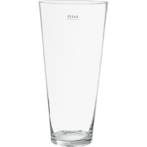JARRÓN CRISTAL TRANSPARENTE