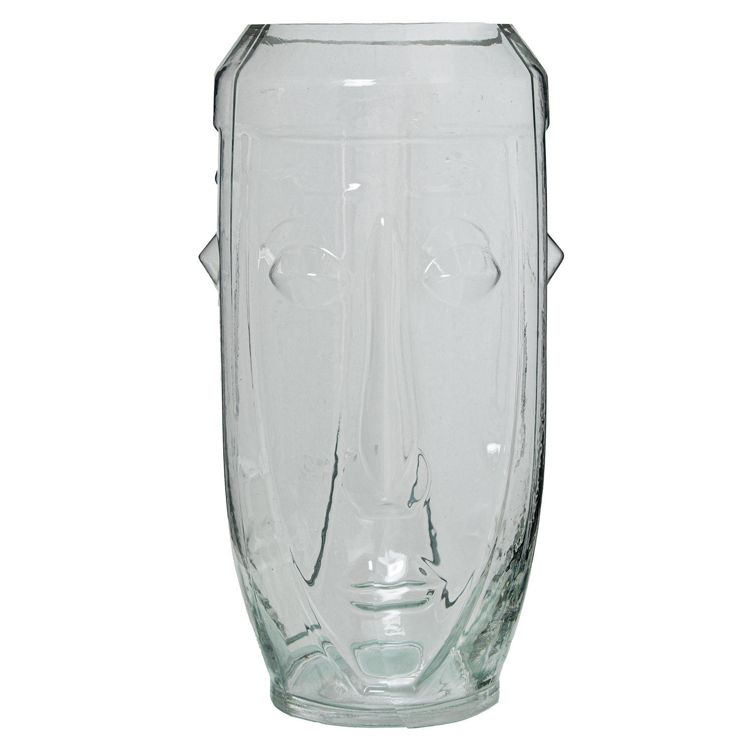 JARRÓN CRISTAL ROSTRO TRANSPARLIEVE