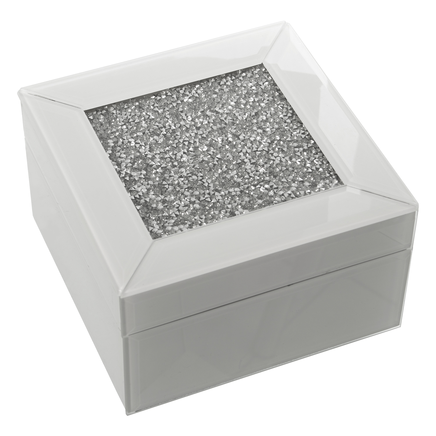 JOYERO CRISTAL BLANCO C/BRILLA C/BRILLANTES