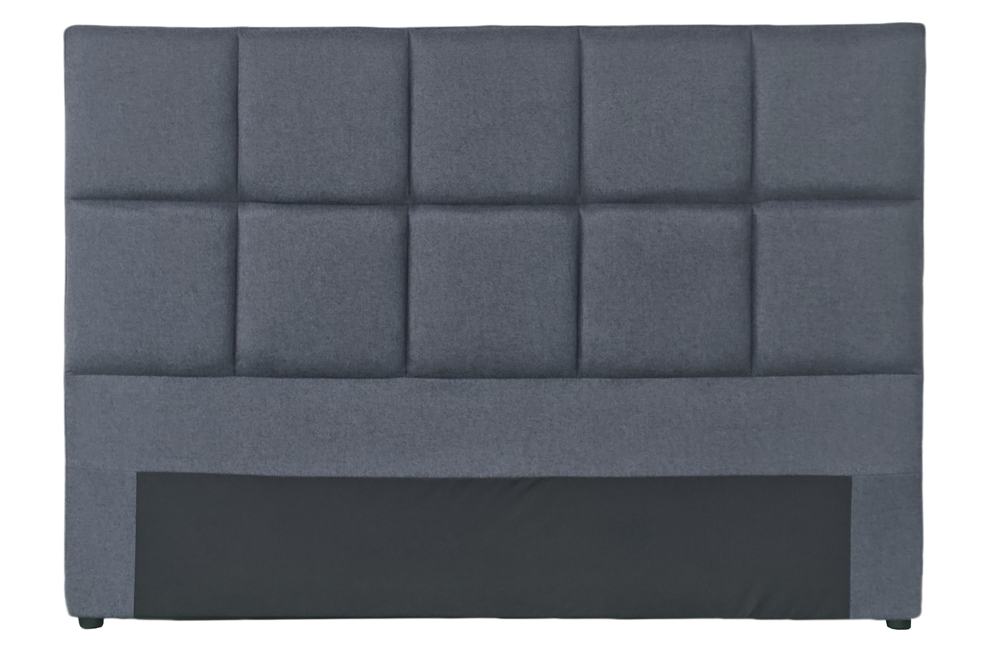 CABECERO TAPIZADO LUMOS 160 CM TEJIDO GRIS - Imagen 2