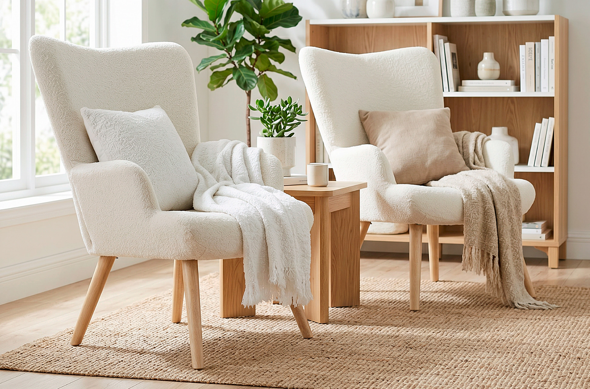 BUTACA VOSS LINEN NATURE