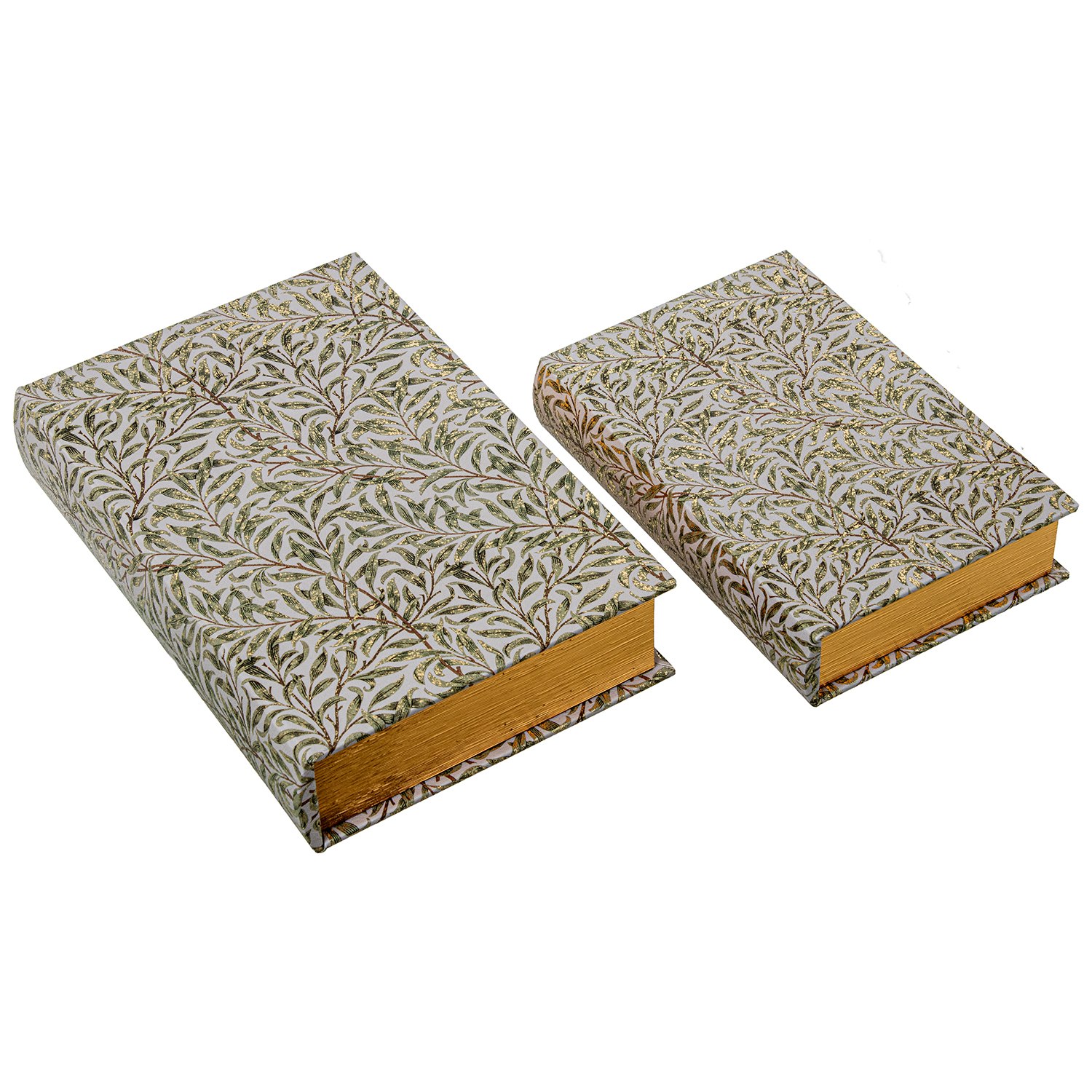 SET 2 CAJAS LIBRO DECORADAS