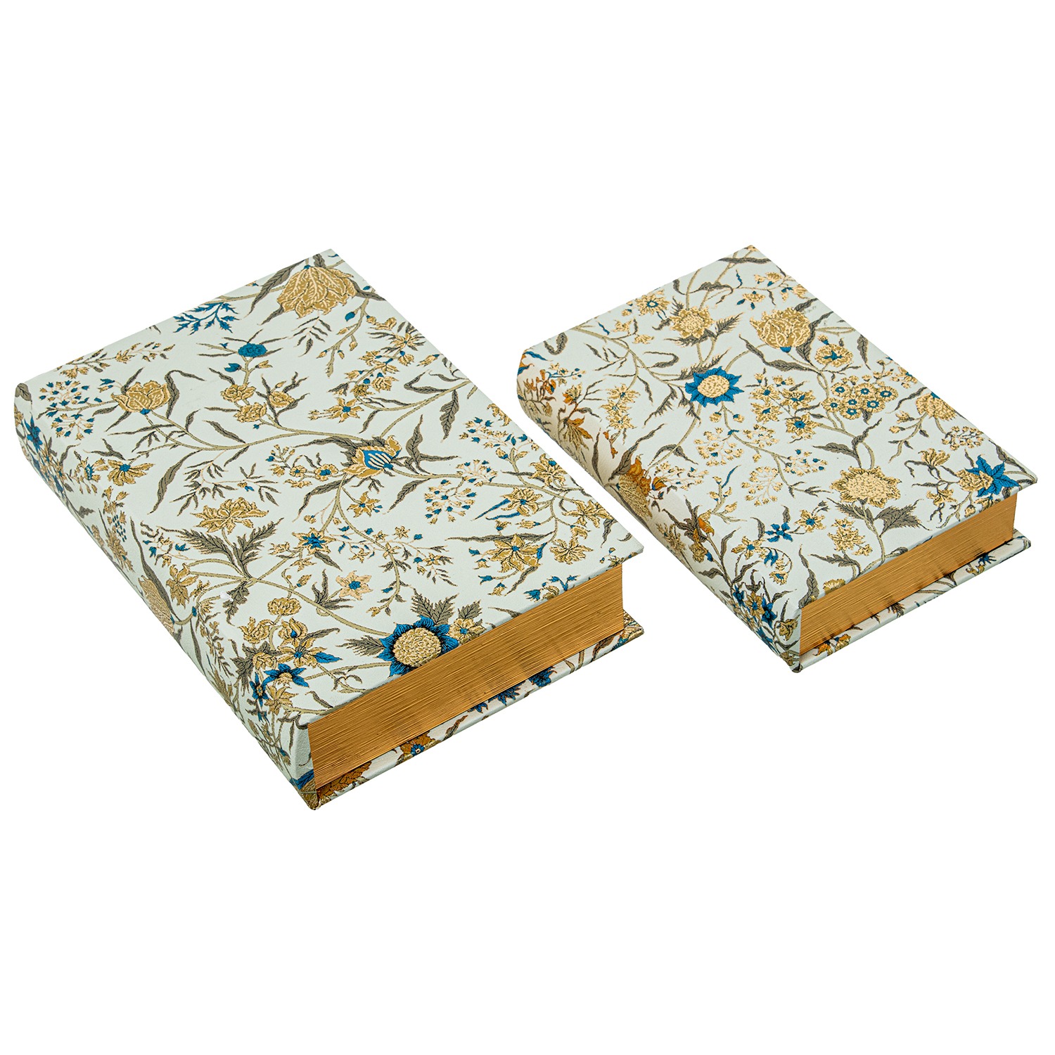 SET 2 CAJAS LIBRO DECORADAS
