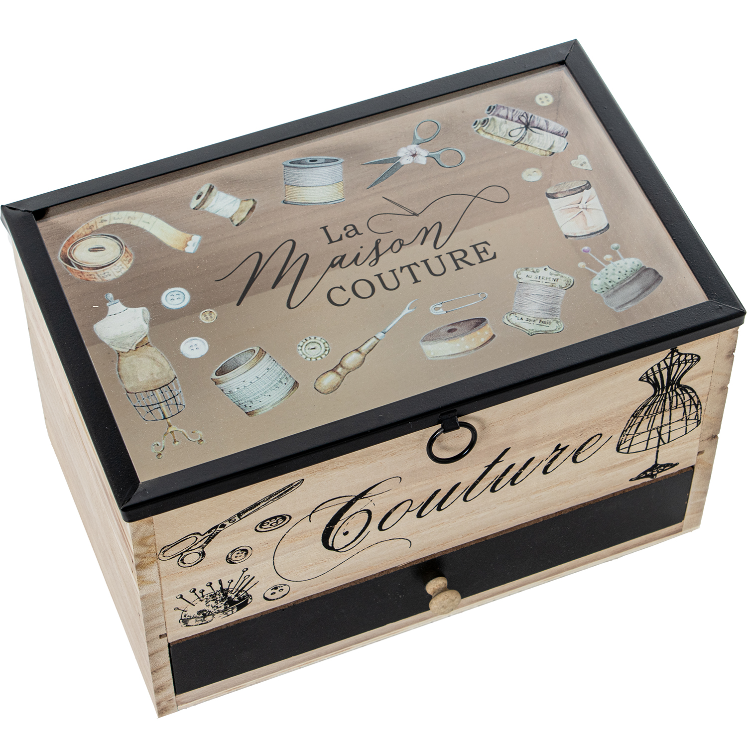 CAJA COSTURA MADERA C/TAPA CRI