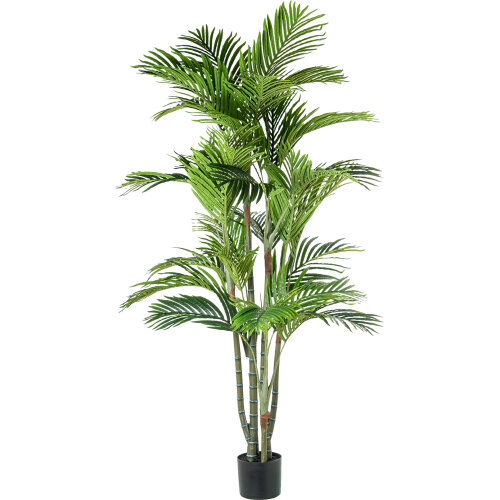 PLANTA ARTIFICIAL PALMERA BAMB 180 CM 6 TRONCOS 26 HOJAS