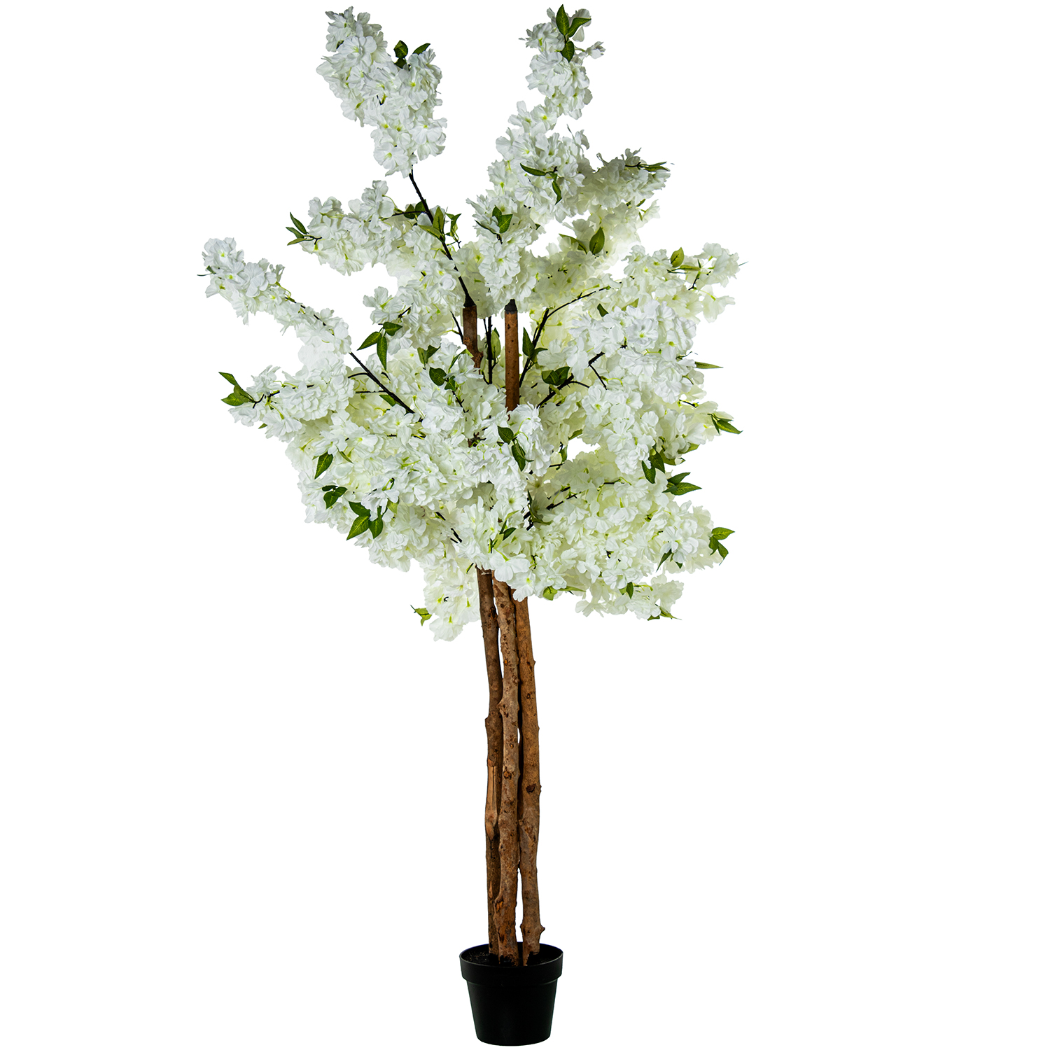 PLANTA ARTIFICIAL CEREZO 180 CM ROSA CHERRY 4 TRONCOS