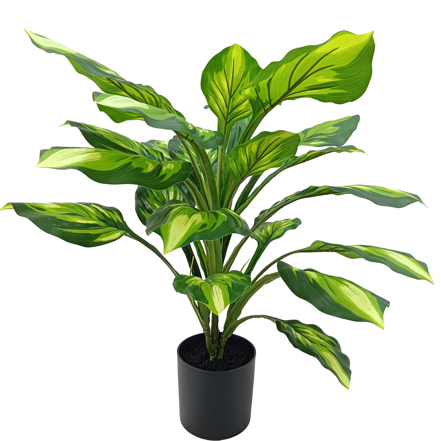 PLANTA ARTIFICIAL AGLAONEMA 70 CM 11 HOJAS