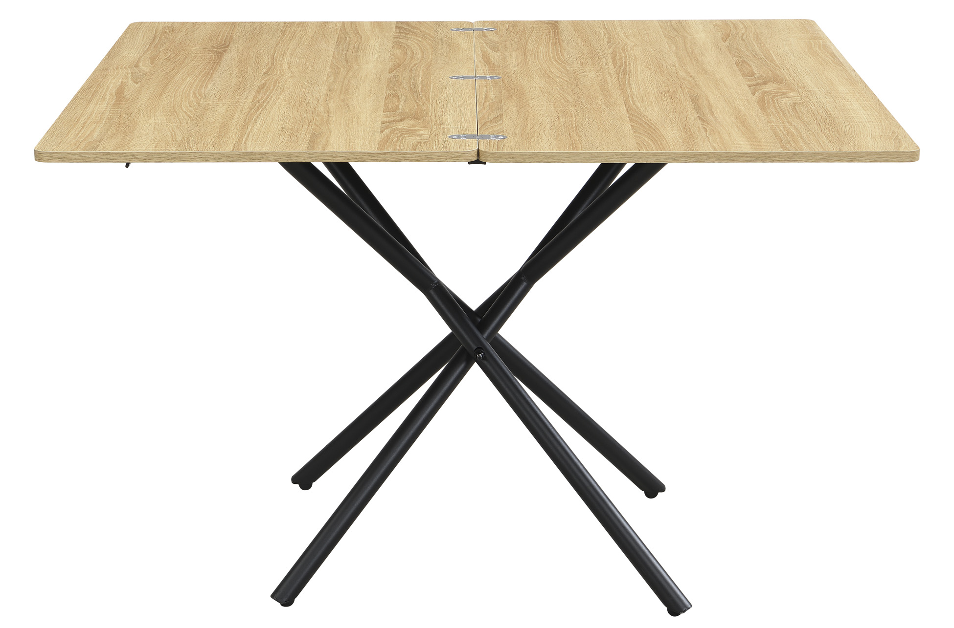 MESA CENTRO ELEVABLE Y EXTENSIBLE KATY 100 x 57 - 114 CM OAK / NEGRO - Imagen 7