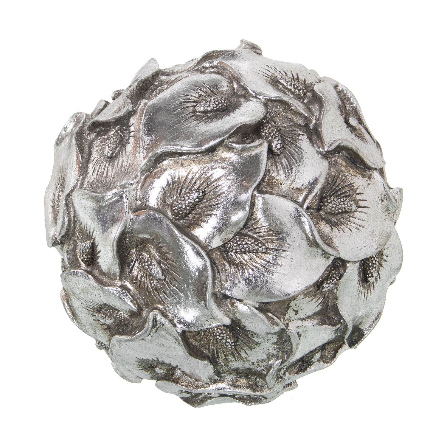 BOLA RESINA PLATEADA