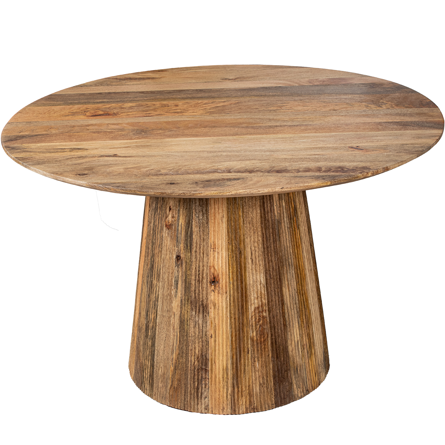 MESA COMEDOR MADERA MANGO REDONDA +92332
