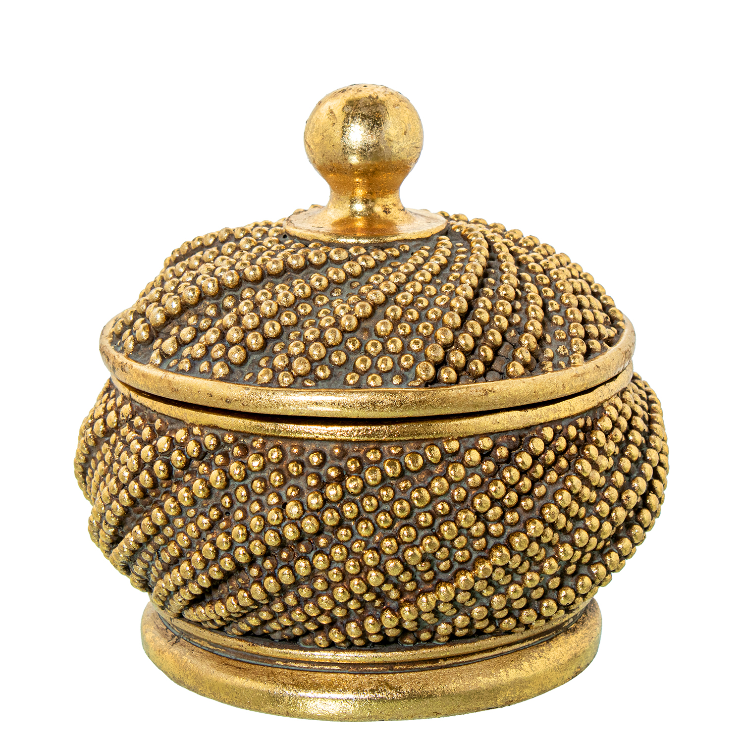 JOYERO RESINA DORADO