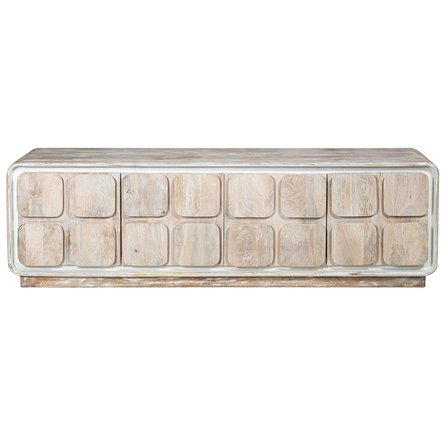 MUEBLE TV MADERA MANGO BLANCORAL