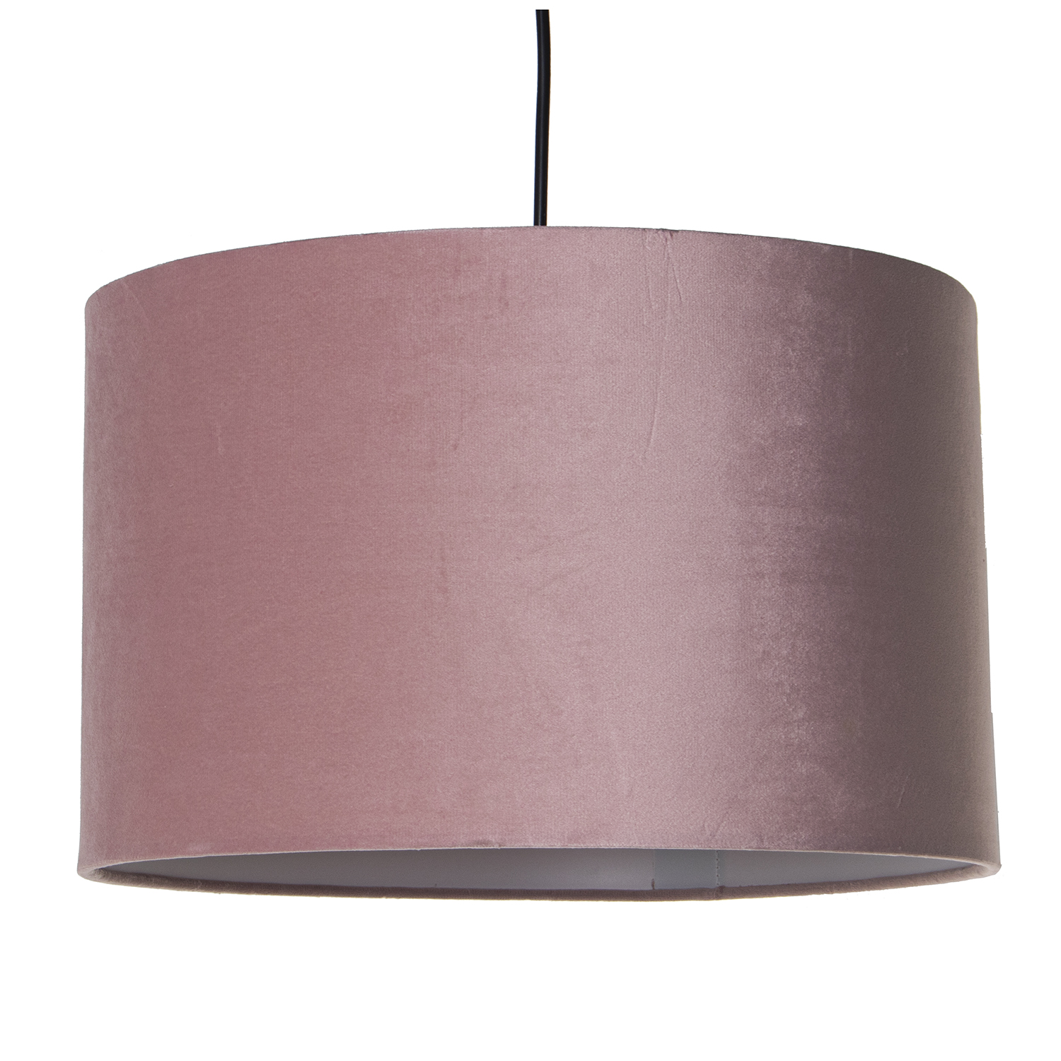 LAMPARA TECHO METAL PANTALLATERCIOPELO GRIS, 1XE27, MAX.40