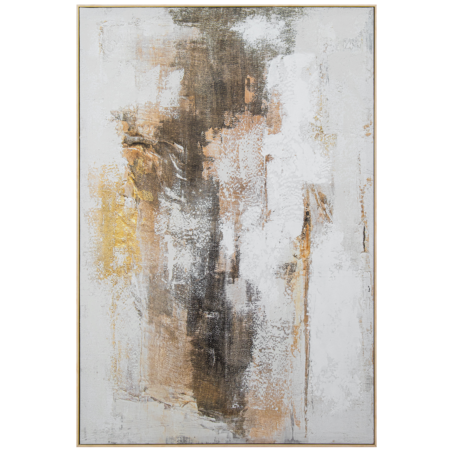 CUADRO LIENZO MADERA C/MARCO 80X120 CM. ABSTRACTO