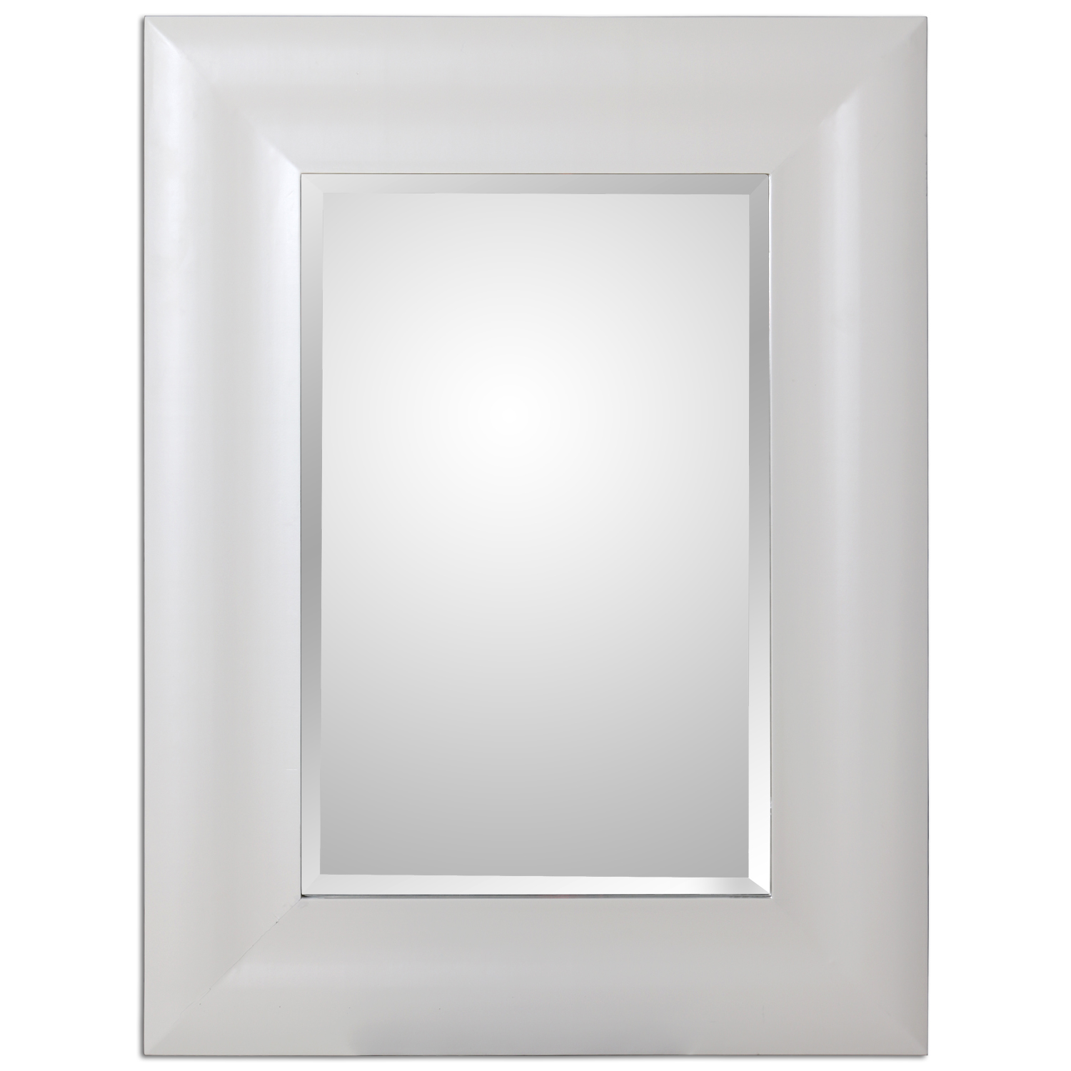 ESPEJO MADERA BLANCO BLANCO