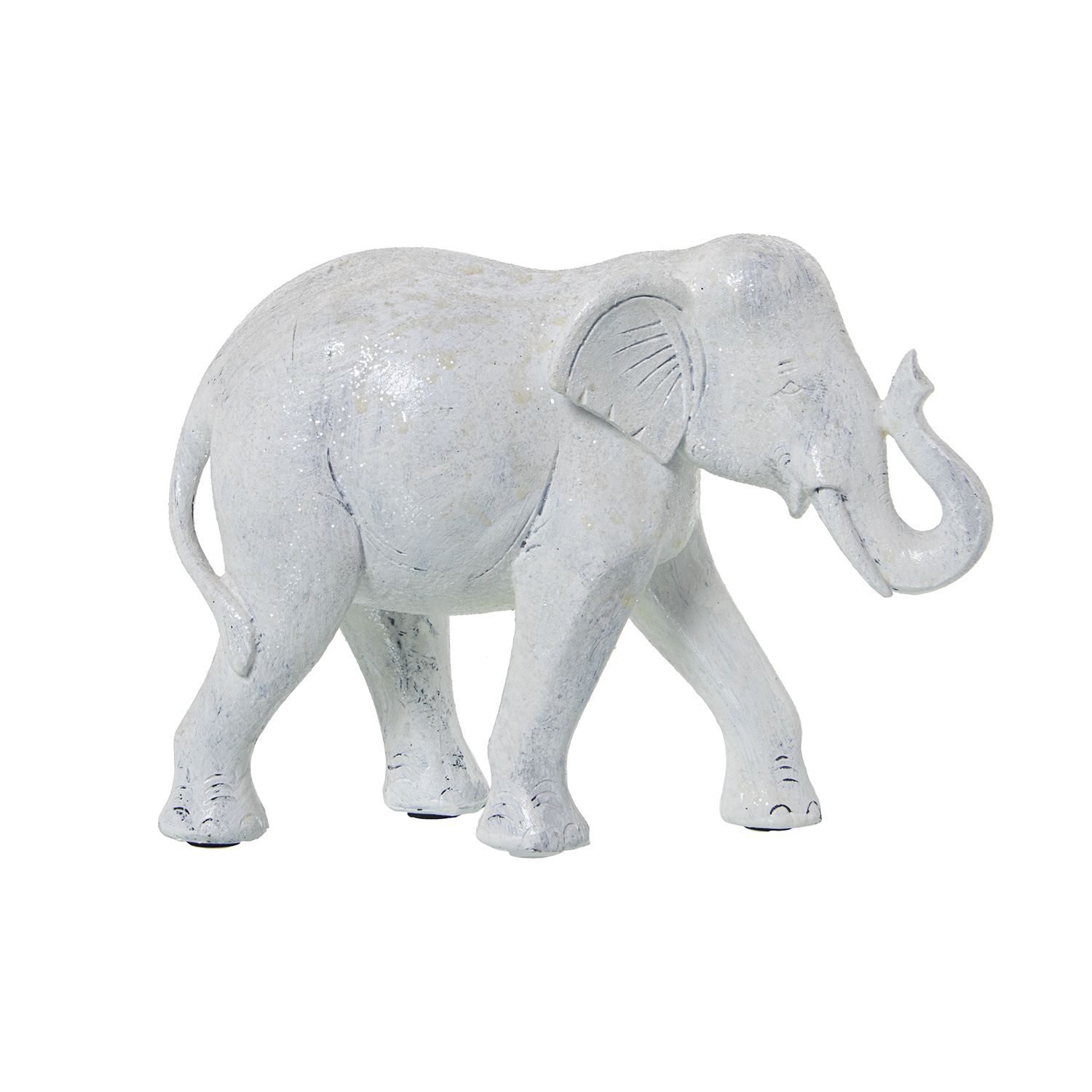 FIGURA RESINA ELEFANTE BLANCOEO GRAFITI