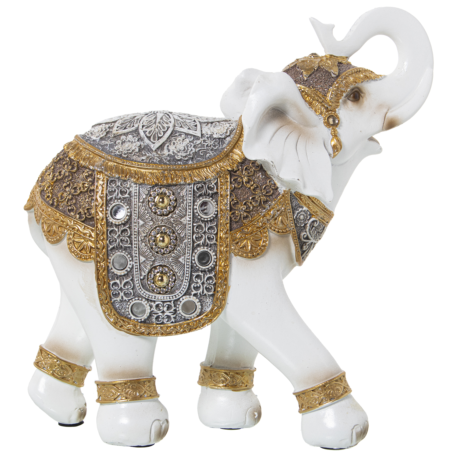 FIGURA RESINA ELEFANTE BLANCO/RADO