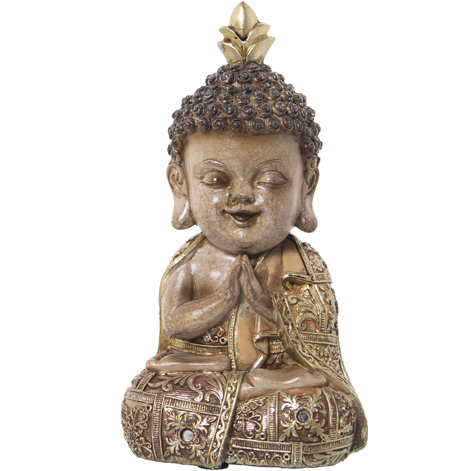 FIGURA RESINA BUDA POLICROMADO