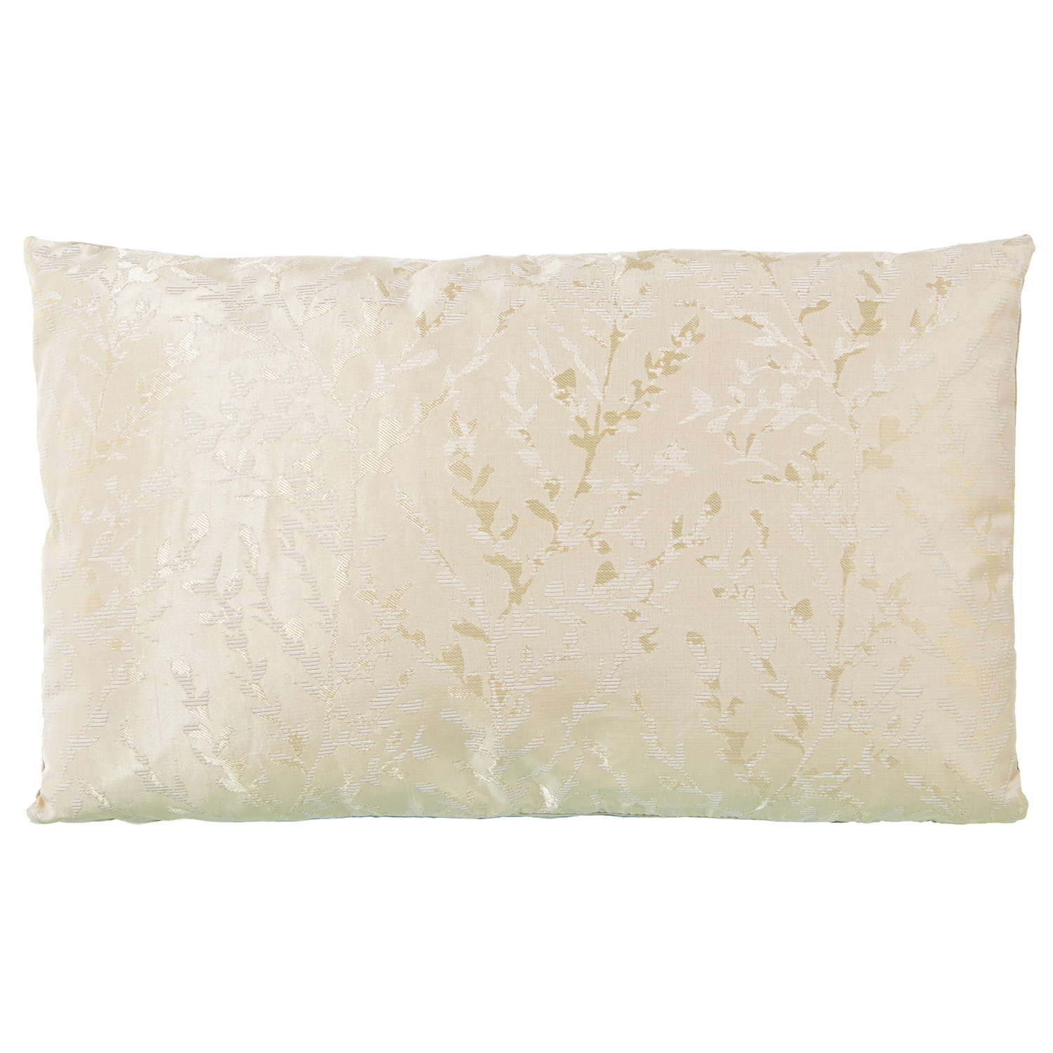 COJÍN 30X50CM POLIÉSTER CREMA/CREMALLERA