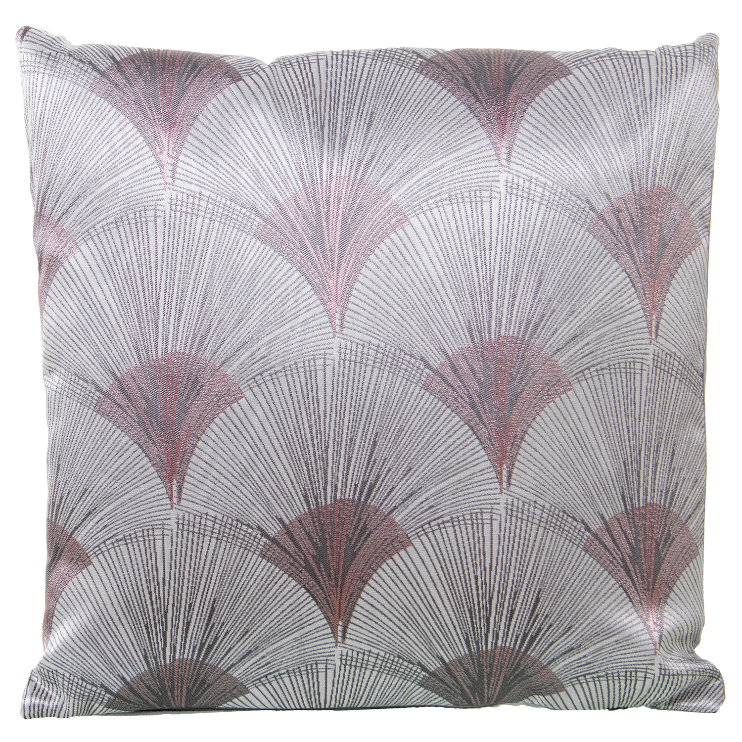 COJÍN 43X43CM POLIÉSTER ROSAC/TER CREMA