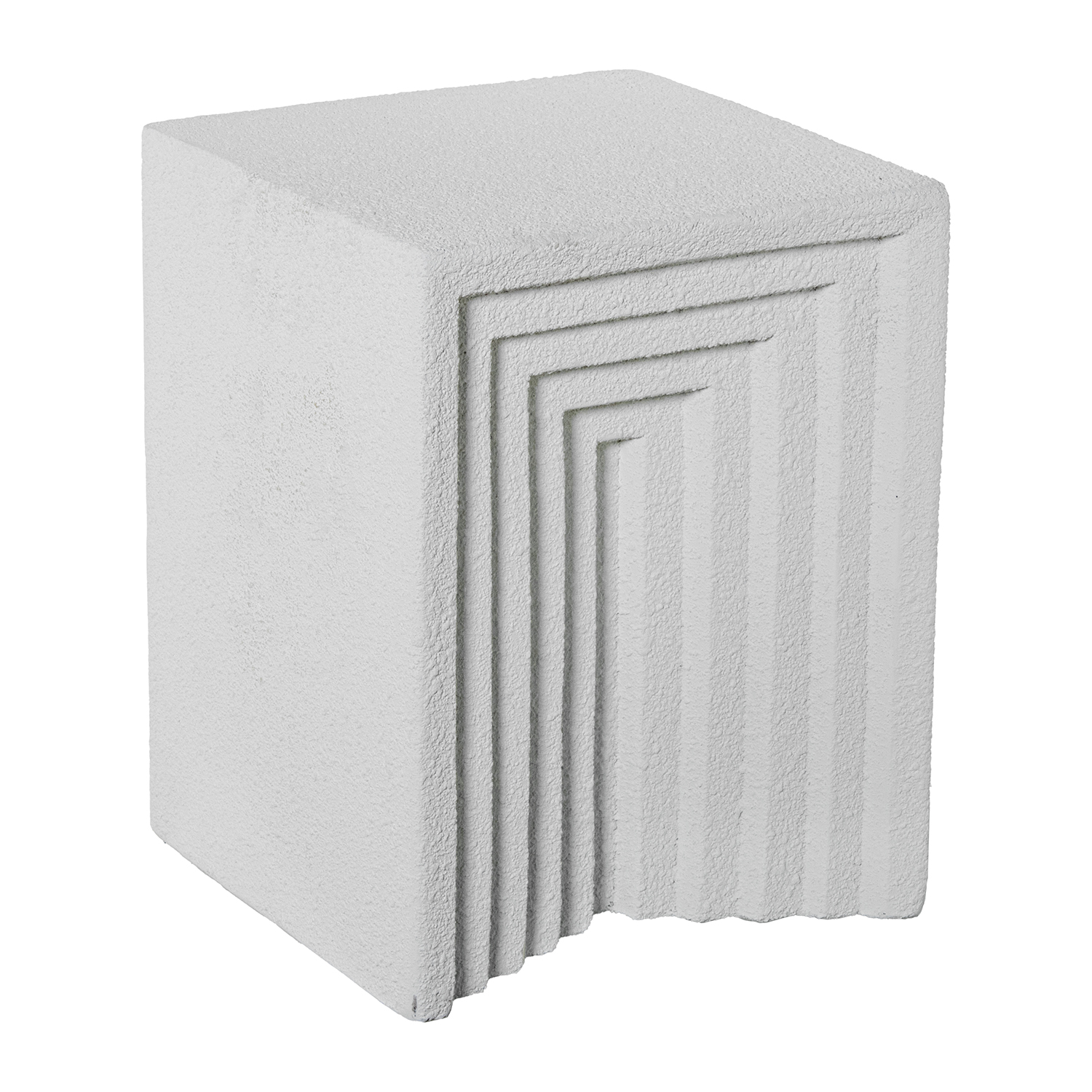 PEDESTAL RESINA BLANCONA BLANCO