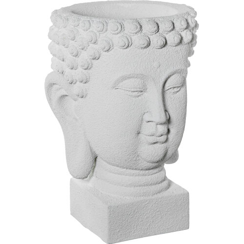 MACETERO BUDA RESINA BLANCO GR