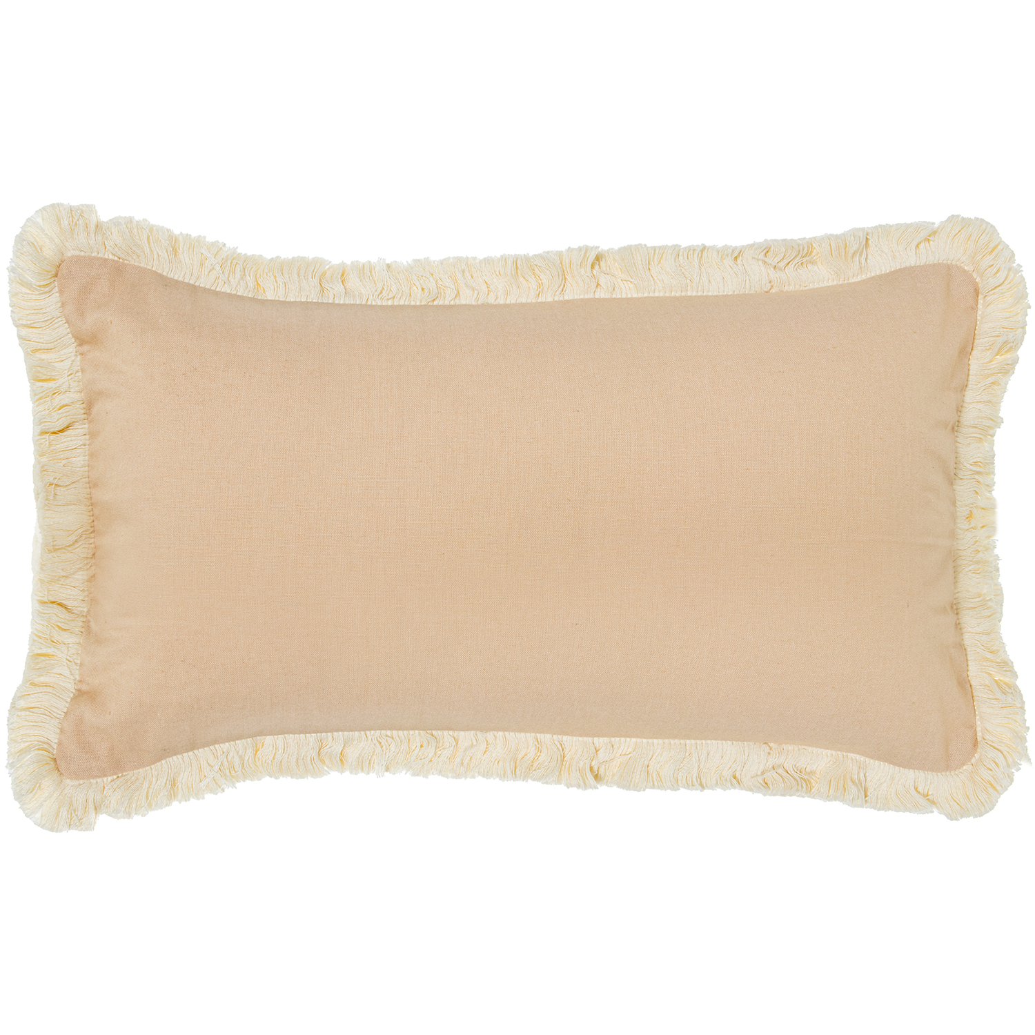 COJÍN 50X30CM CREMA 35% POLIÉSTER 35% ALGODÓN 30% LINO