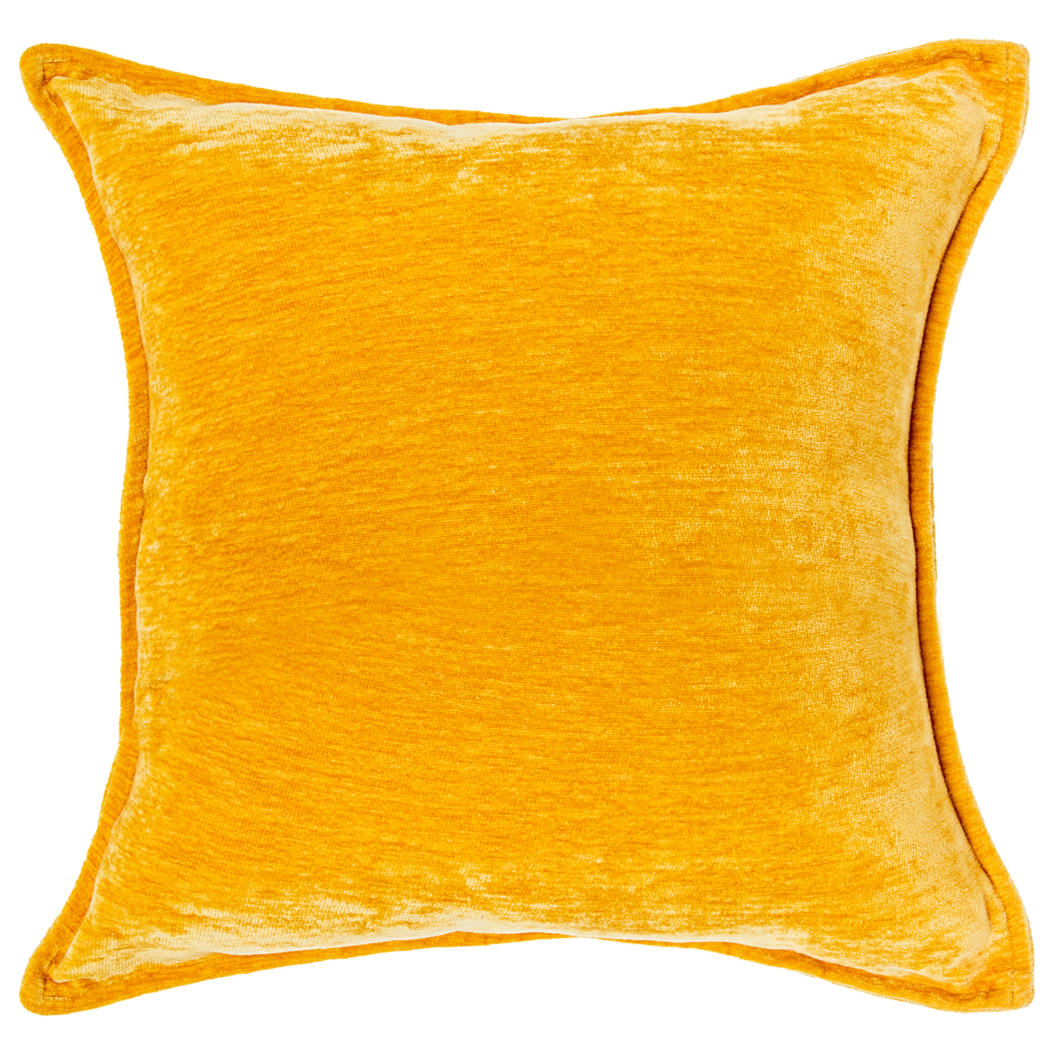 COJÍN 45X45CM TERCIOPELO 100%POLIÉSTER CREMA