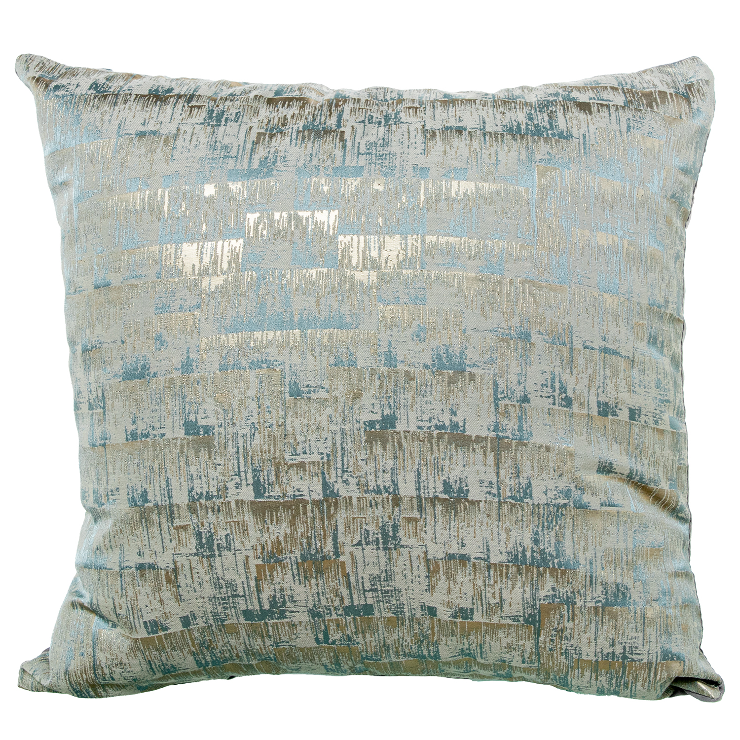 COJÍN 43X43CM CELESTE 100% POL100% POLIÉSTER