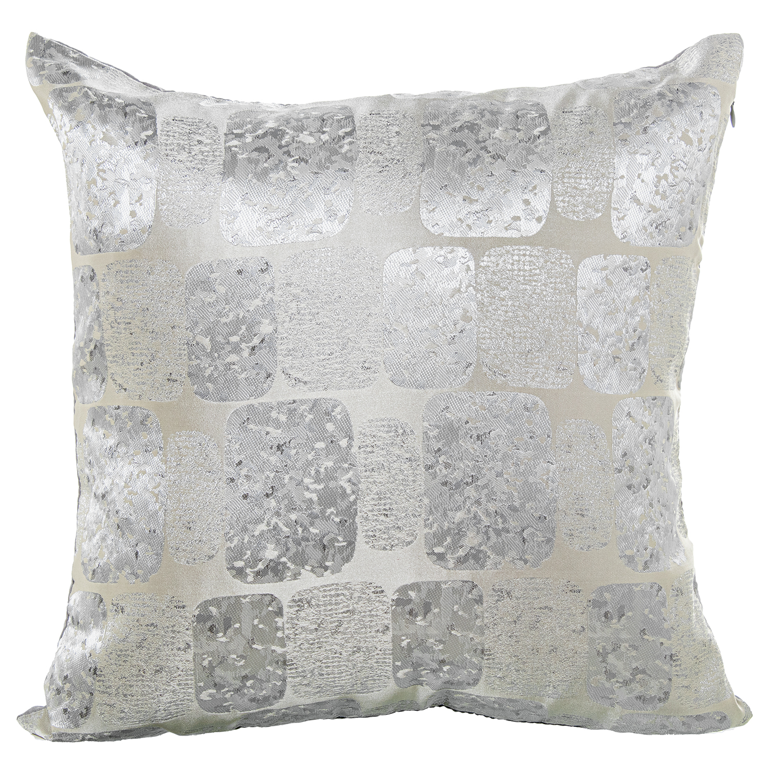 COJÍN 45X45CM GRIS 100% POLIÉS100% POLIÉSTER