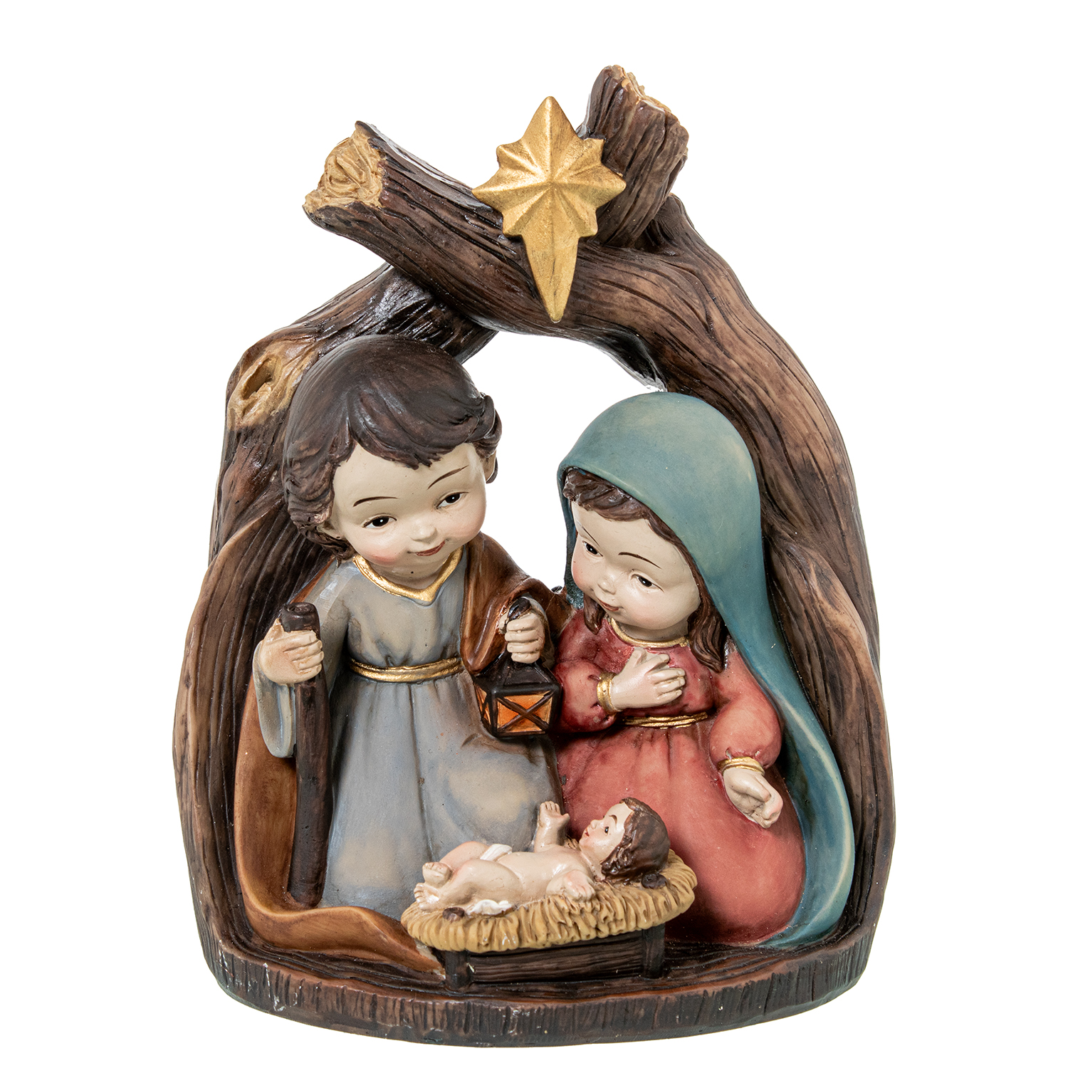 FIGURA RESINA PORTAL DE BELÉN10CM