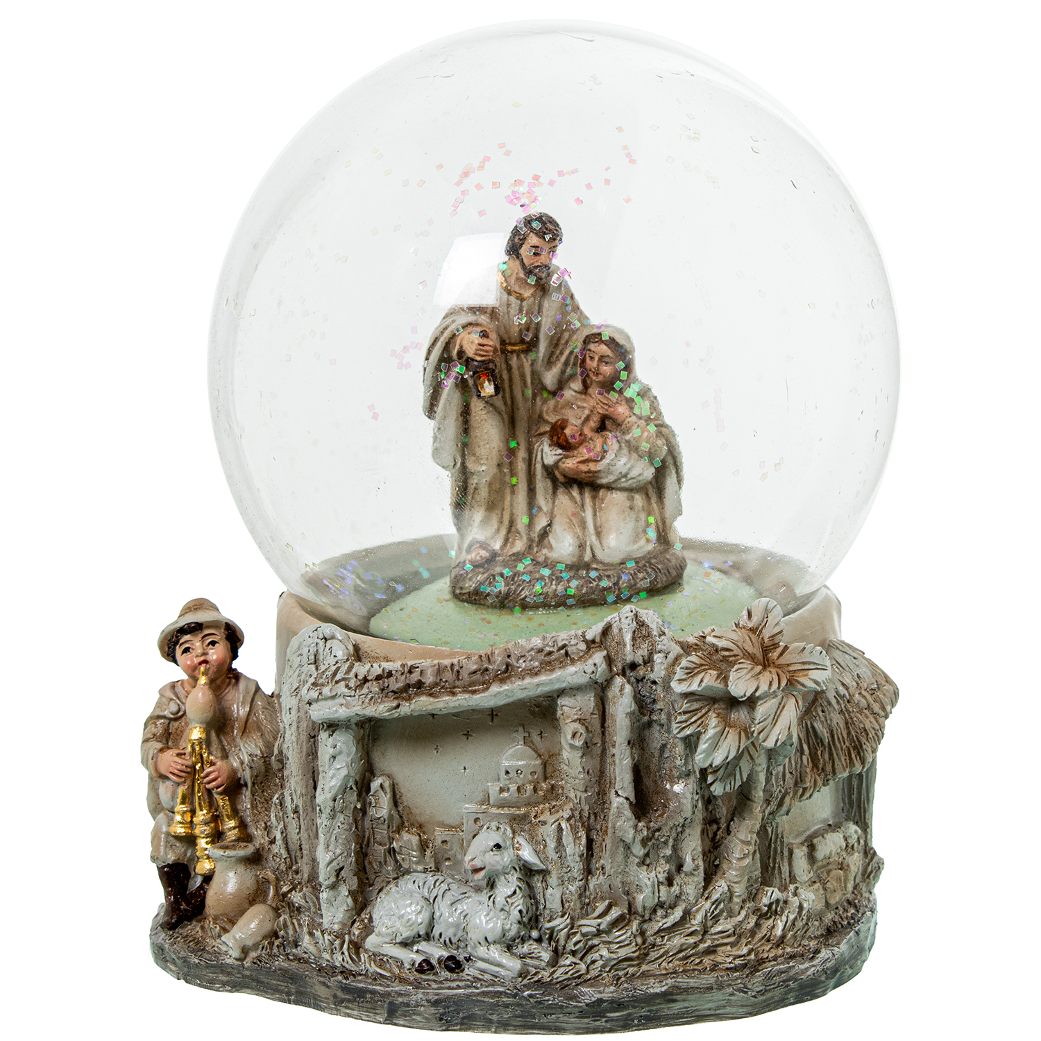 FIGURA BOLA DE NIEVE SAGRADA F16CM