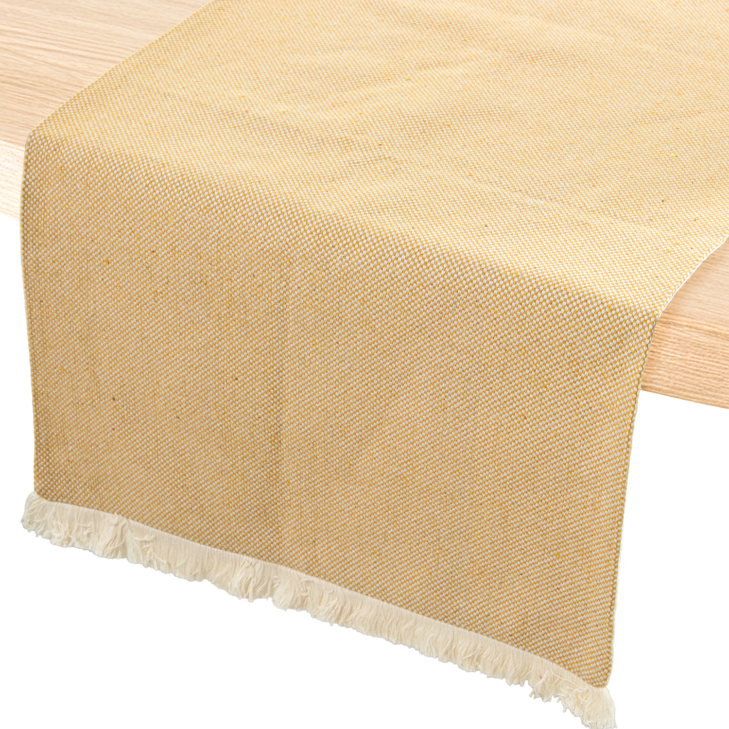 CAMINO DE MESA 45X160CM 55% PO% ALGODÓN BEIGE