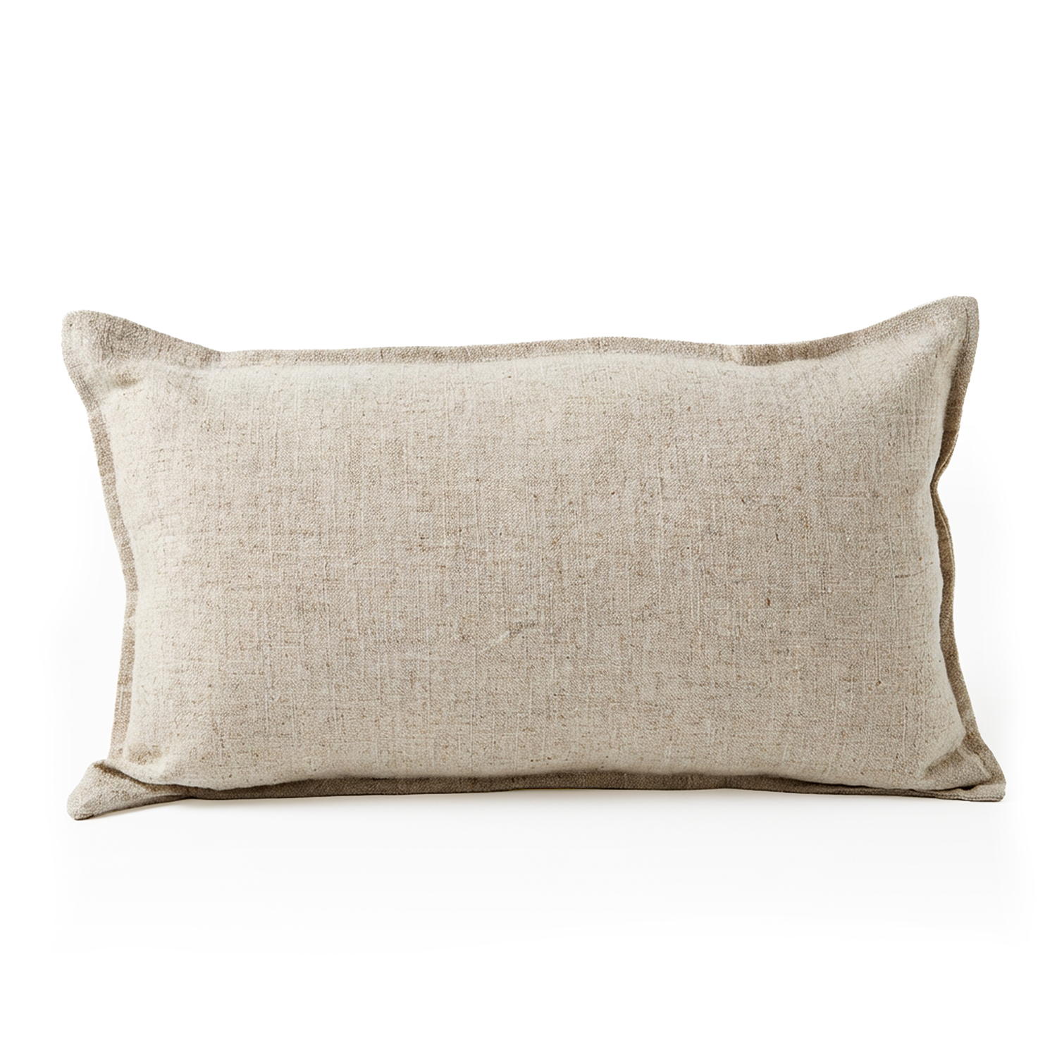 COJÍN 50X30CM 55% TELA 45% ALGODÓN GRIS