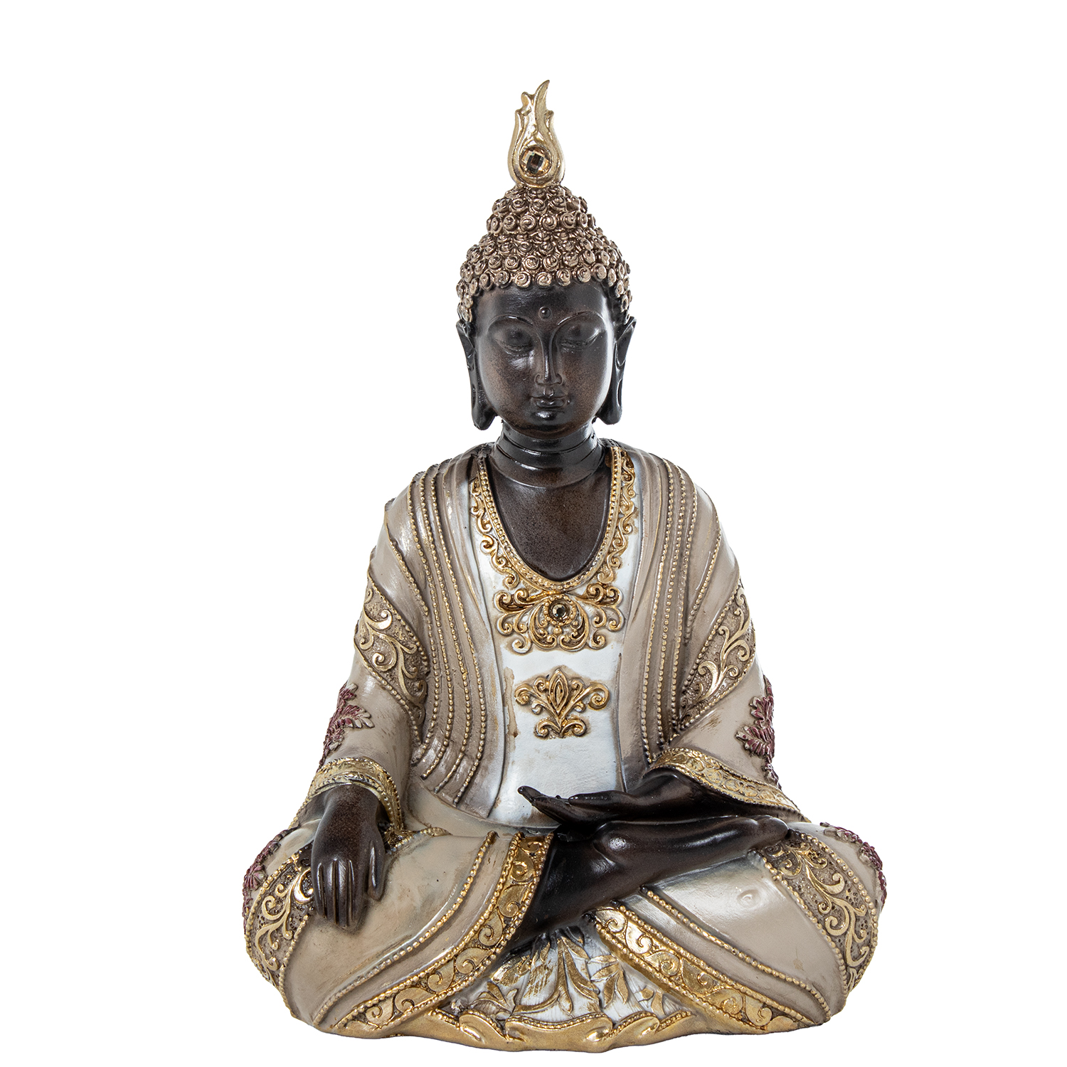 FIGURA RESINA BUDA DORADADORADA