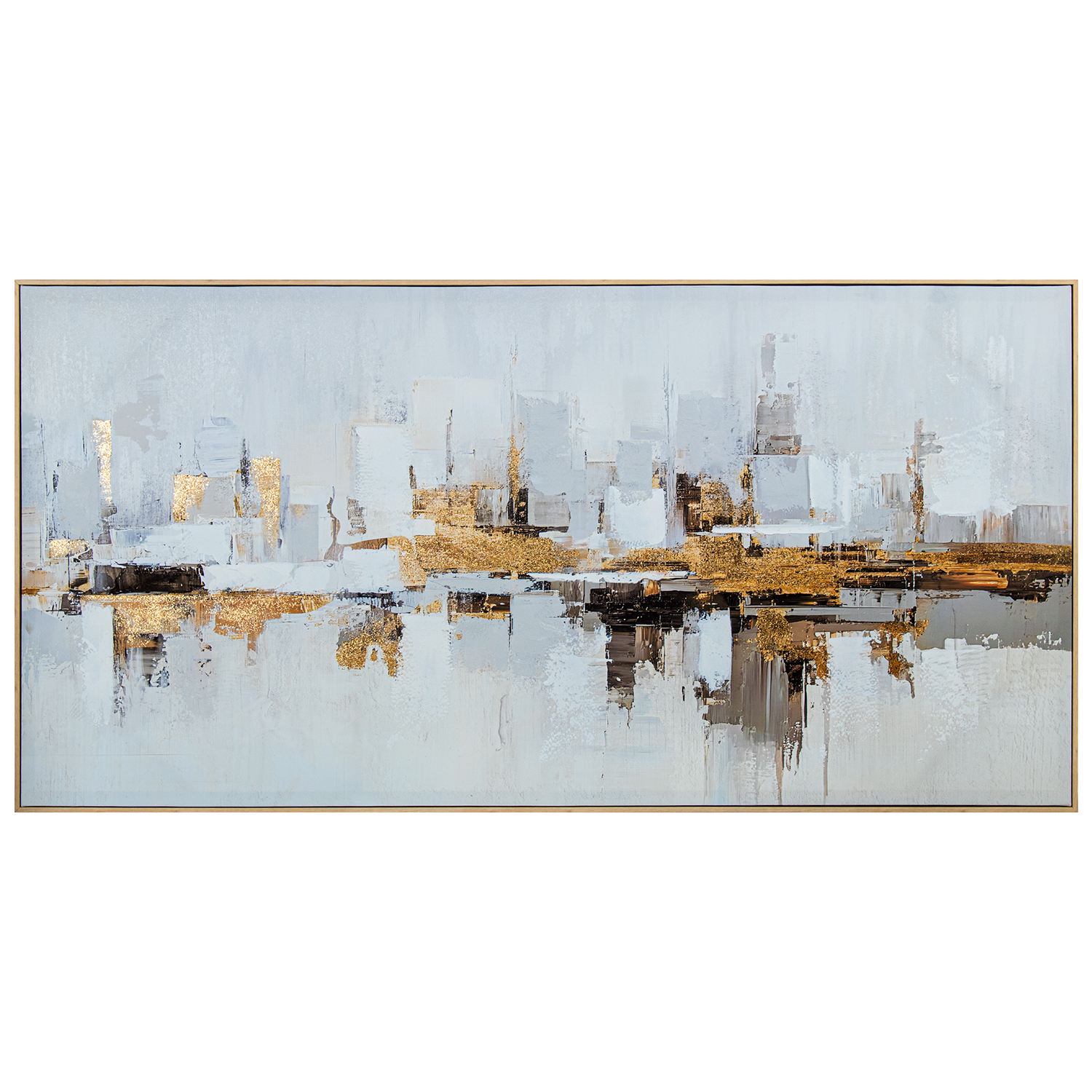 CUADRO LIENZO MADERA C/MARCO 70X140 CM. ARBOL
