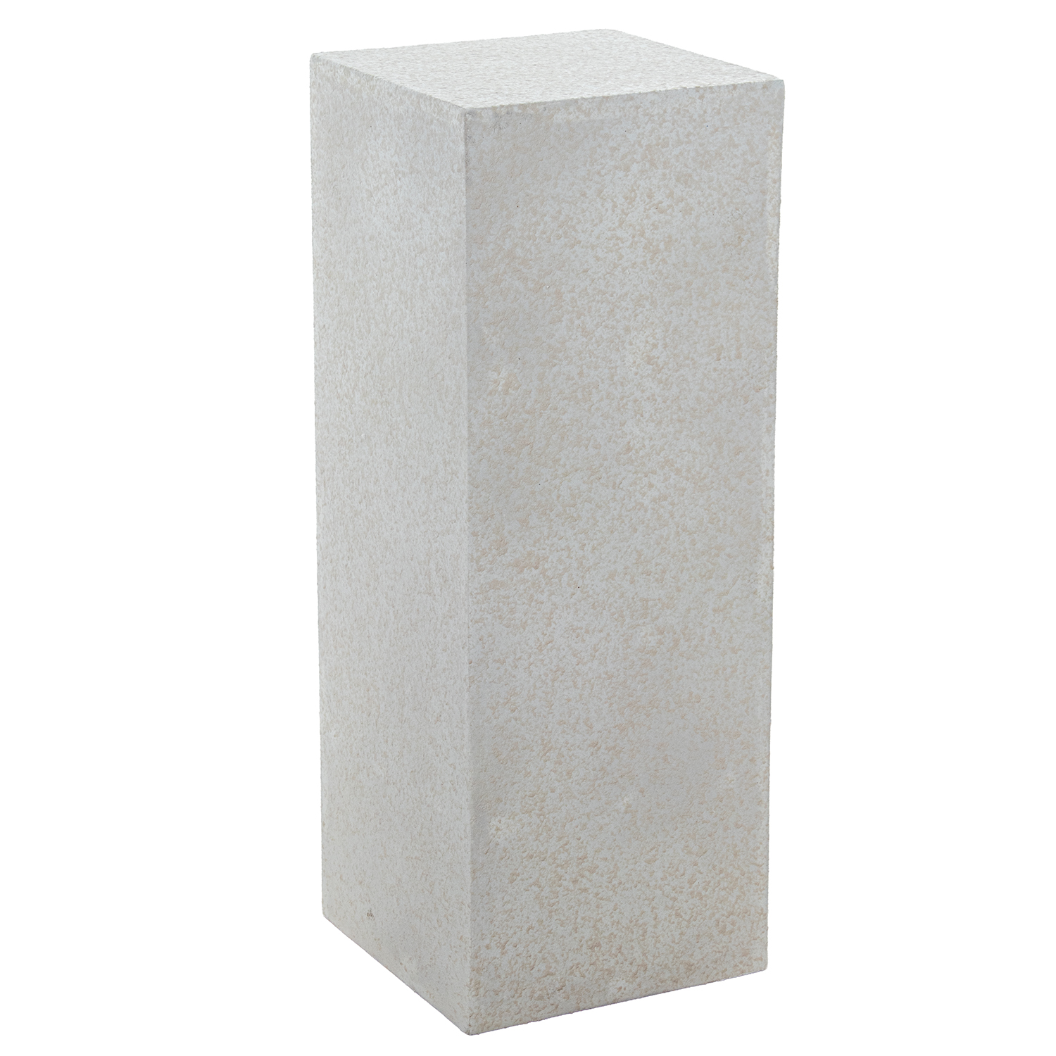 PEDESTAL FIBRA DE VIDRIO CRUDO DE VIDRIO CRUDO RUGOSO, 12W
