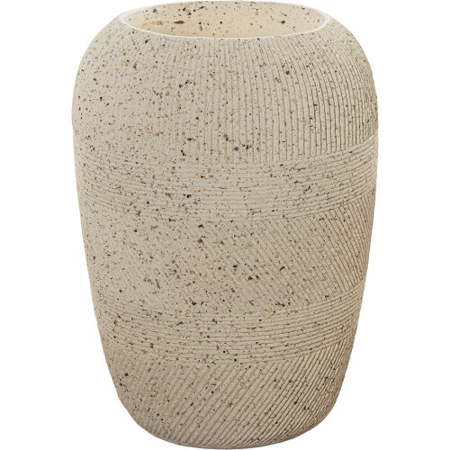 MACETERO 73CM FIBRA DE VIDRIOA FIBRA VIDRIO CRUDO RUGOSO